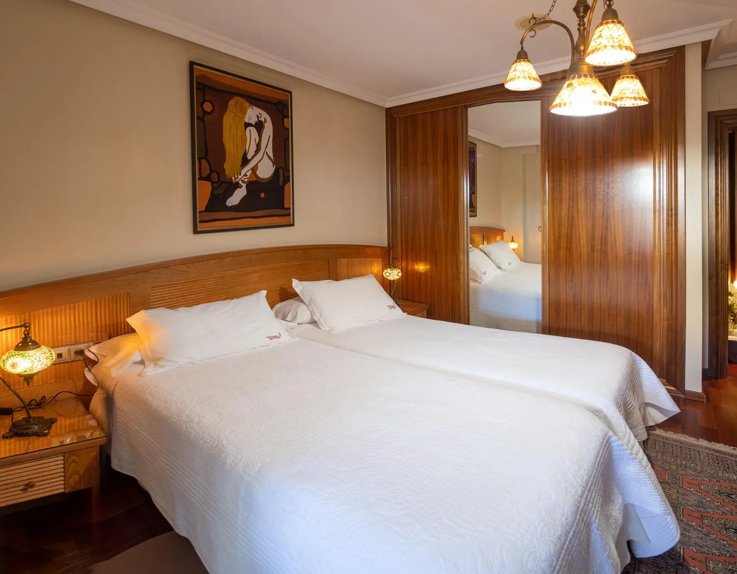 Photo of the whole room, Bed in El Descanso de Wendy