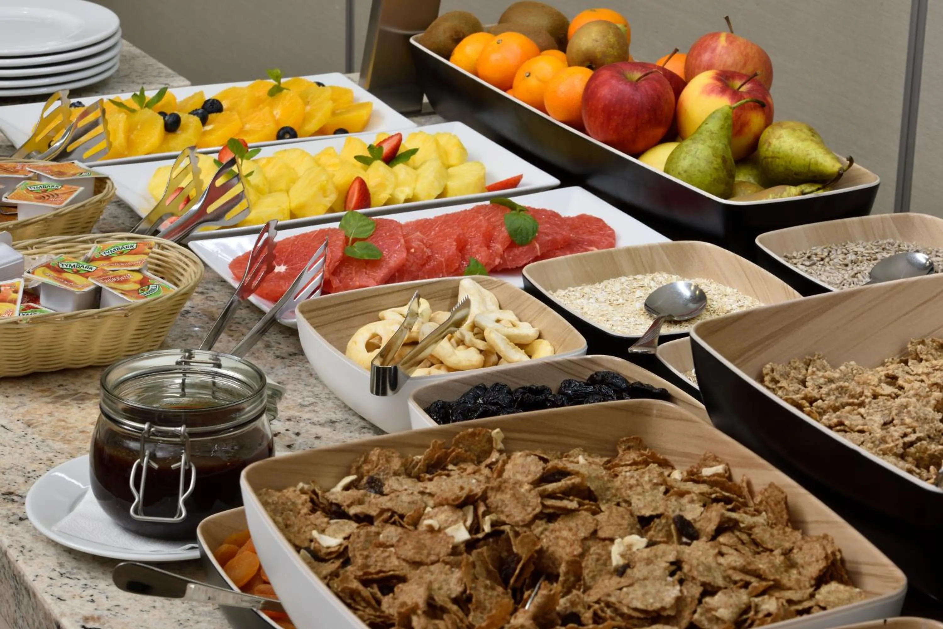 Buffet breakfast in City Hotel