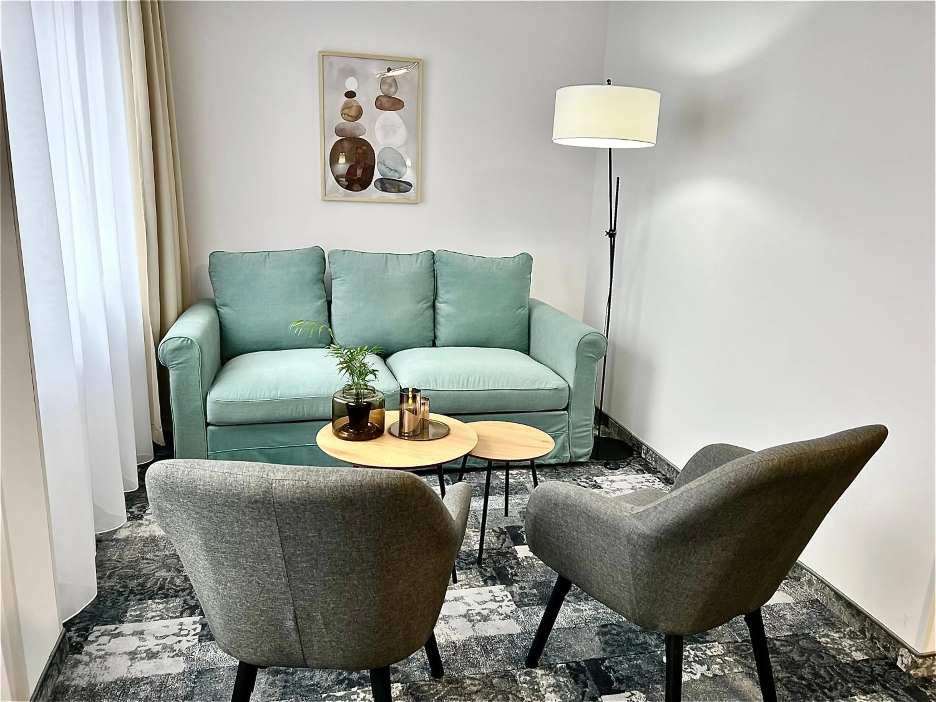 Living room in City Hotel