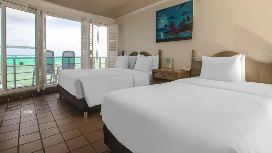 Bed in Decameron Aquarium - All Inclusive