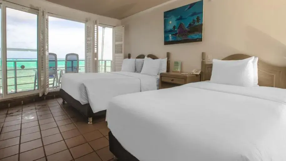 Bed in Decameron Aquarium - All Inclusive Bed in Decameron Aquarium - All Inclusive