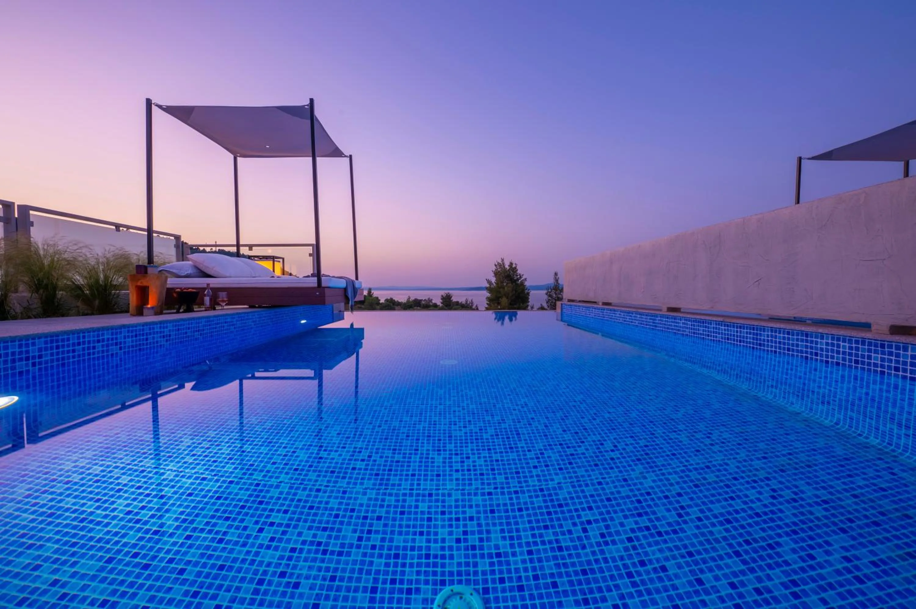 Swimming pool in Villa D'Oro - Luxury Villas & Suites