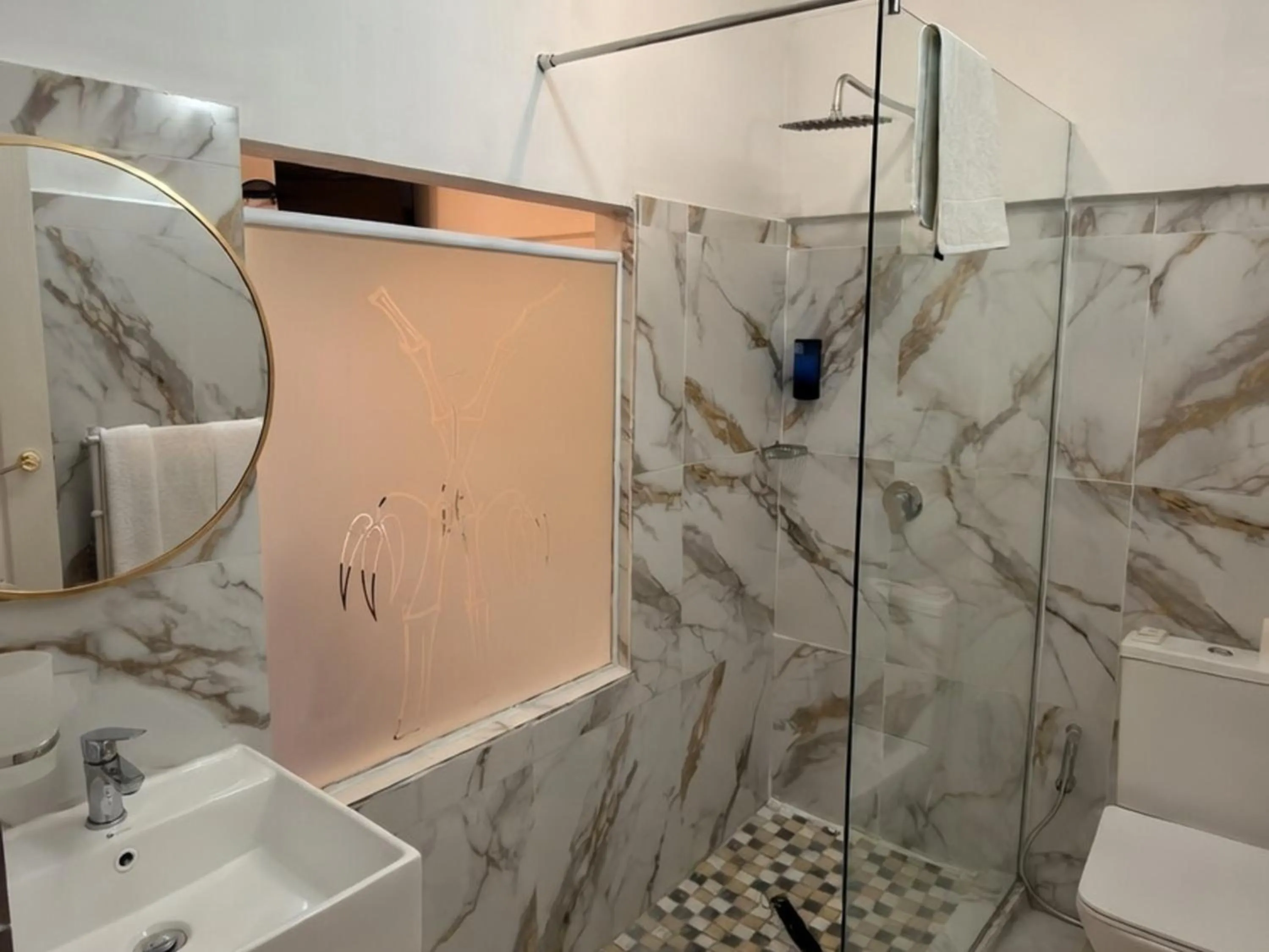 Bathroom in Lido Hotel