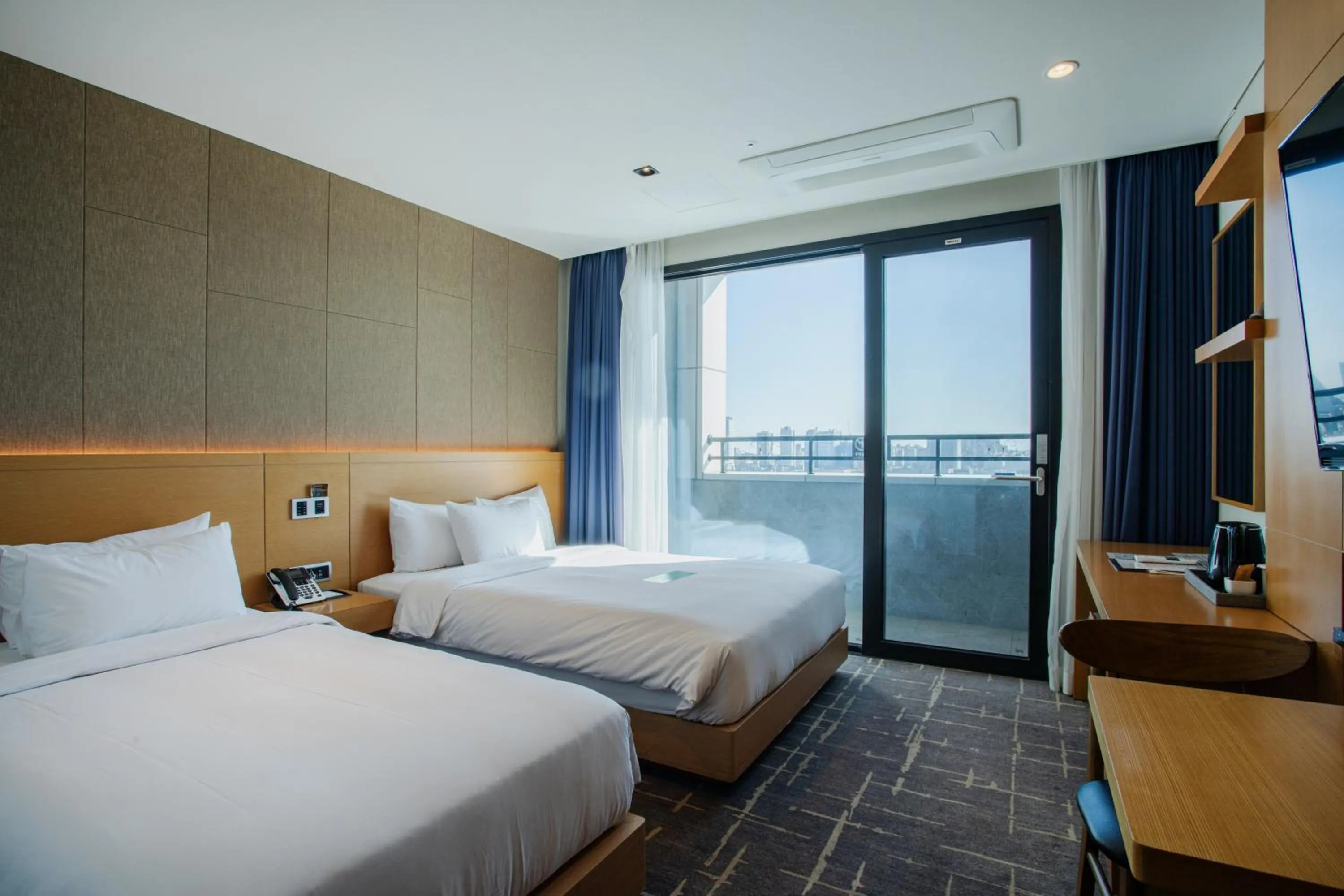 Bed in Sea Cruise Hotel