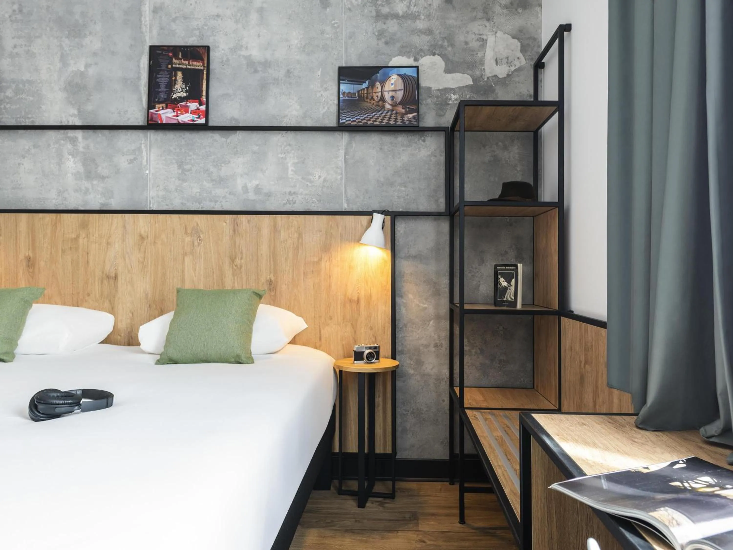 Bedroom, Bed in ibis Lyon Sud Oullins