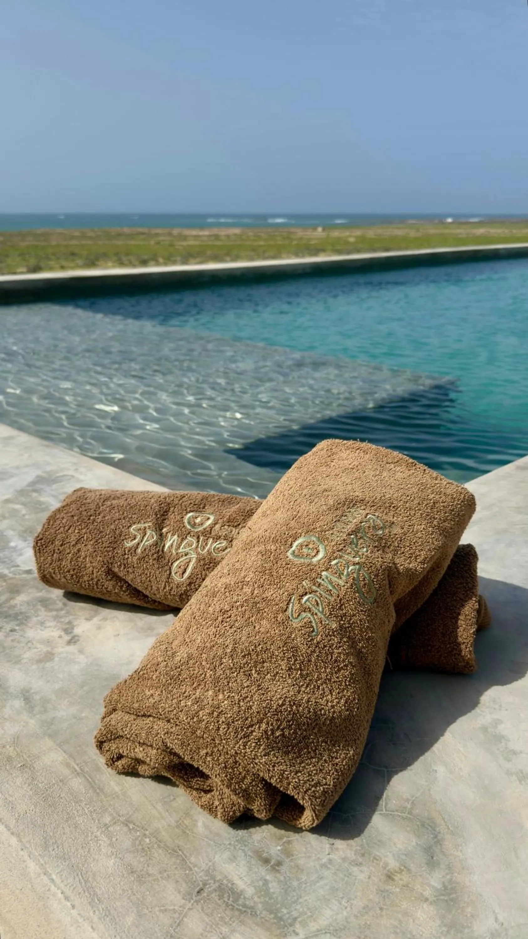 Swimming pool in Spinguera Ecolodge