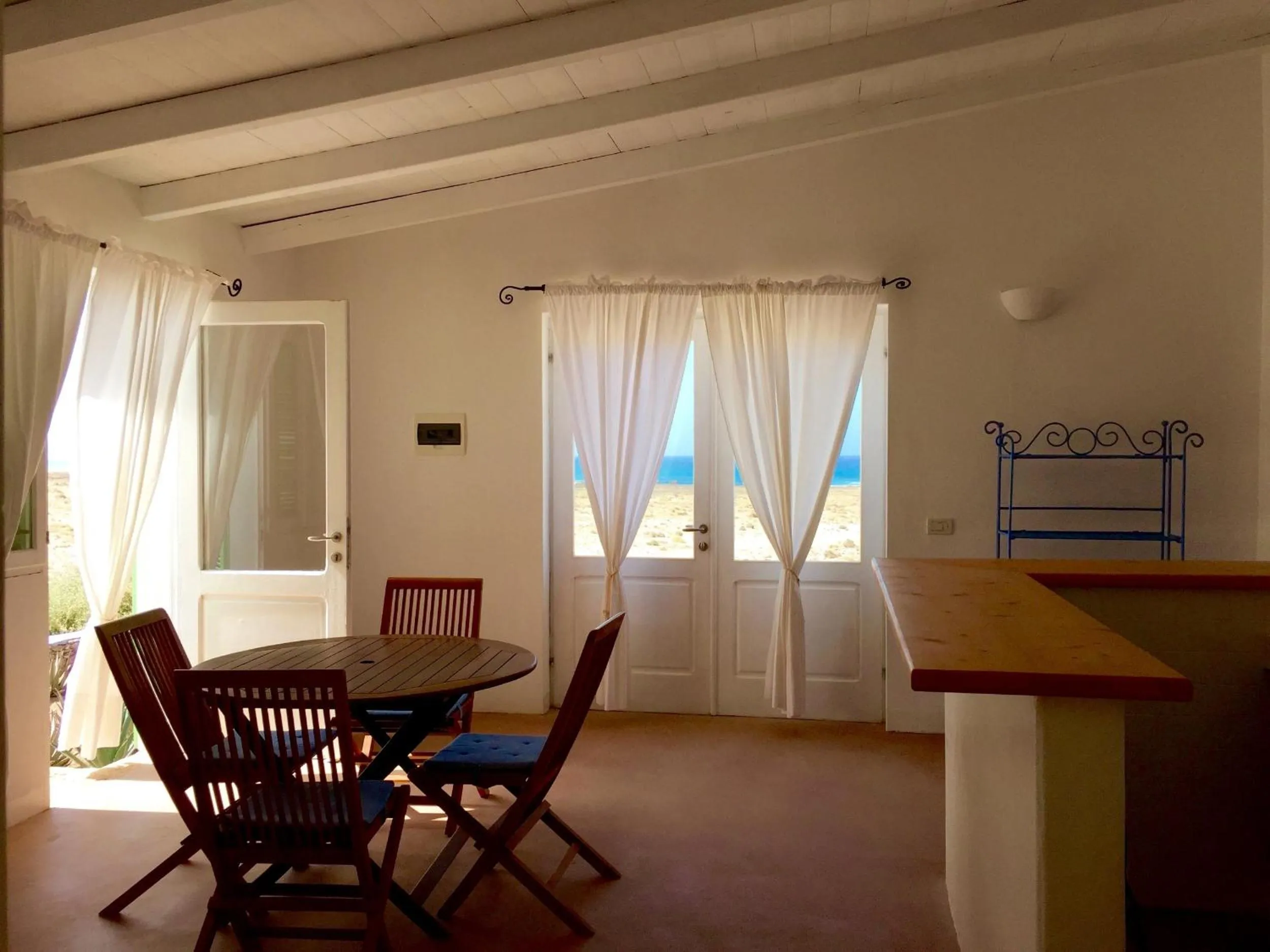Dining area in Spinguera Ecolodge