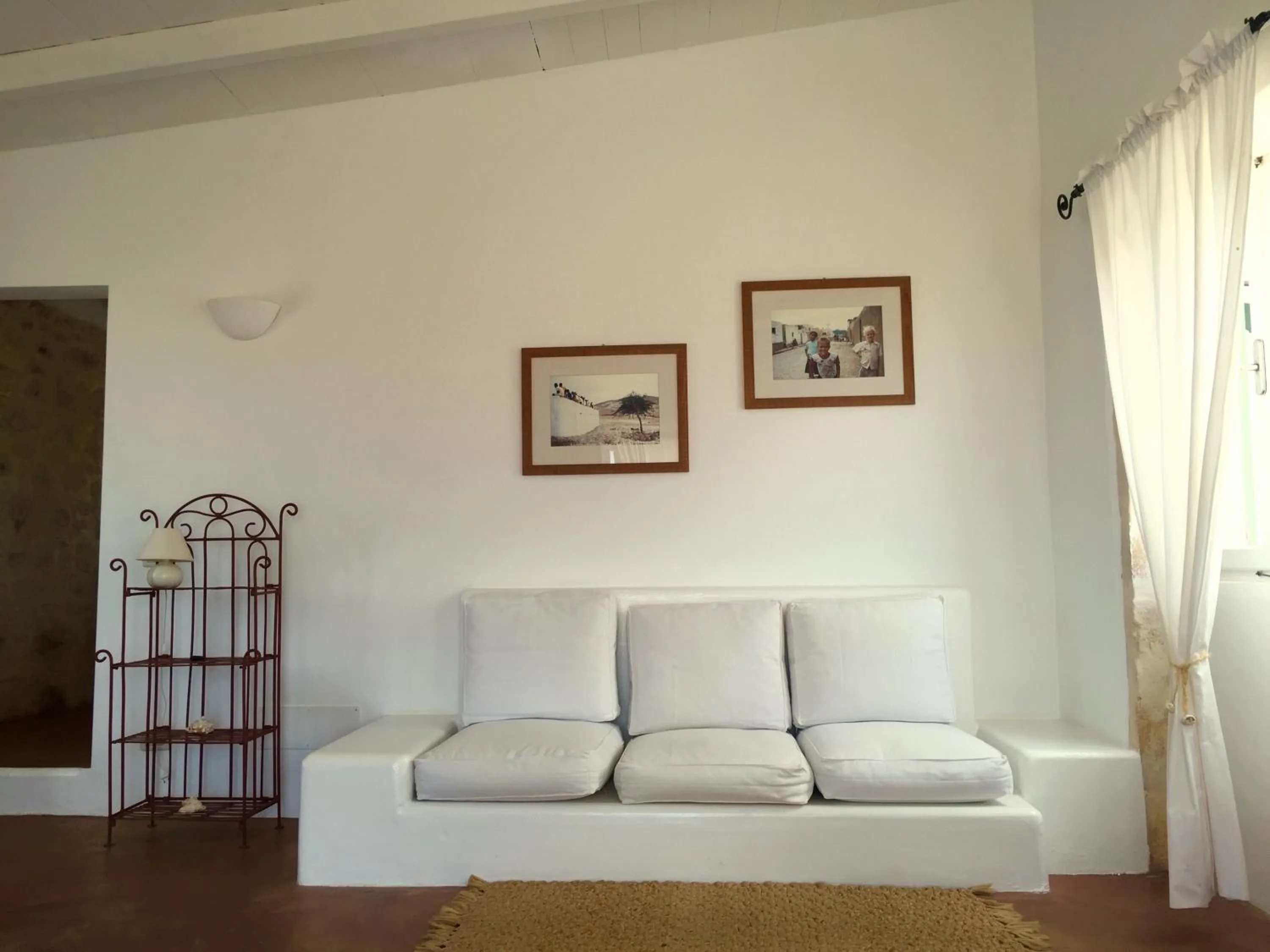 Living room in Spinguera Ecolodge