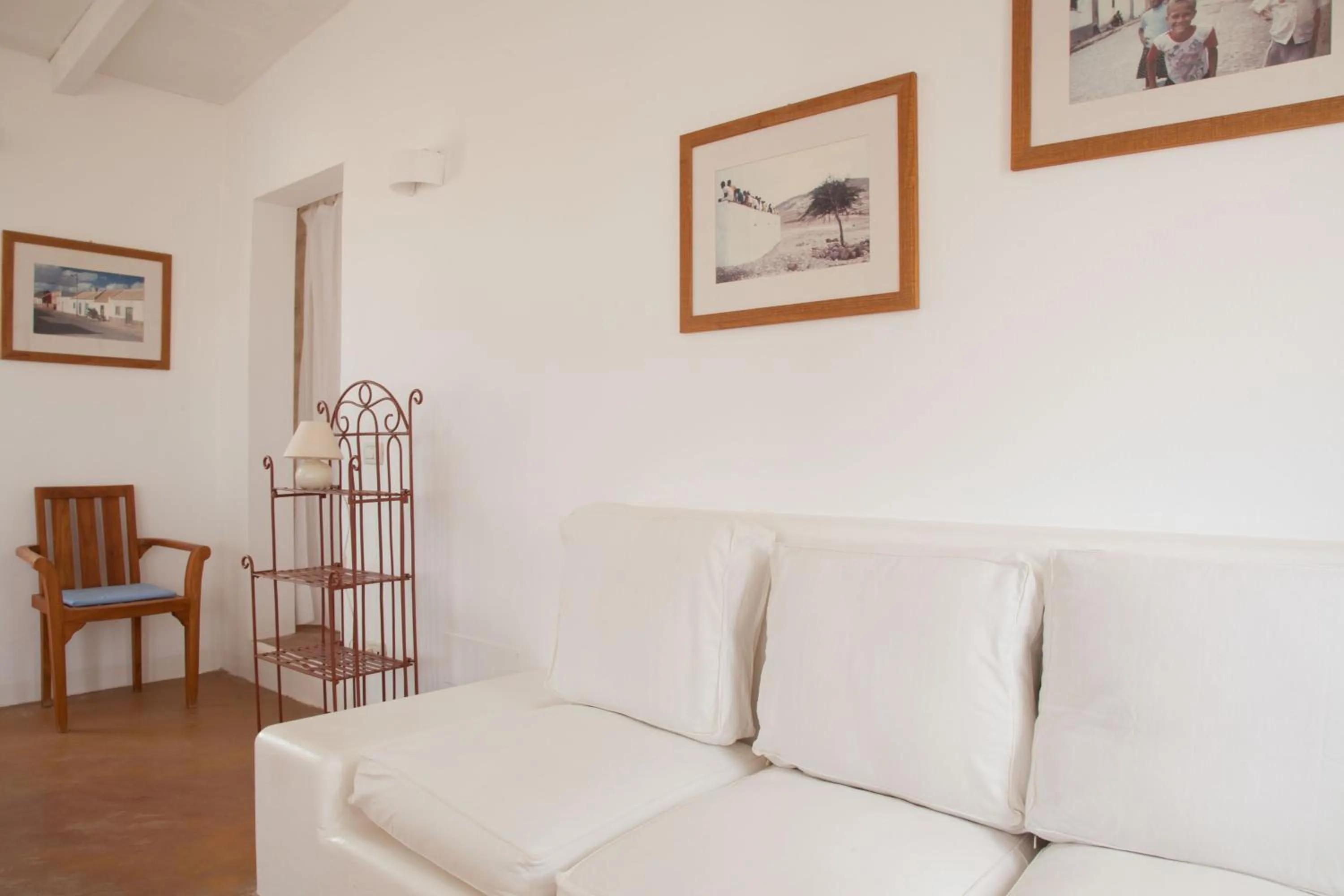 Living room in Spinguera Ecolodge