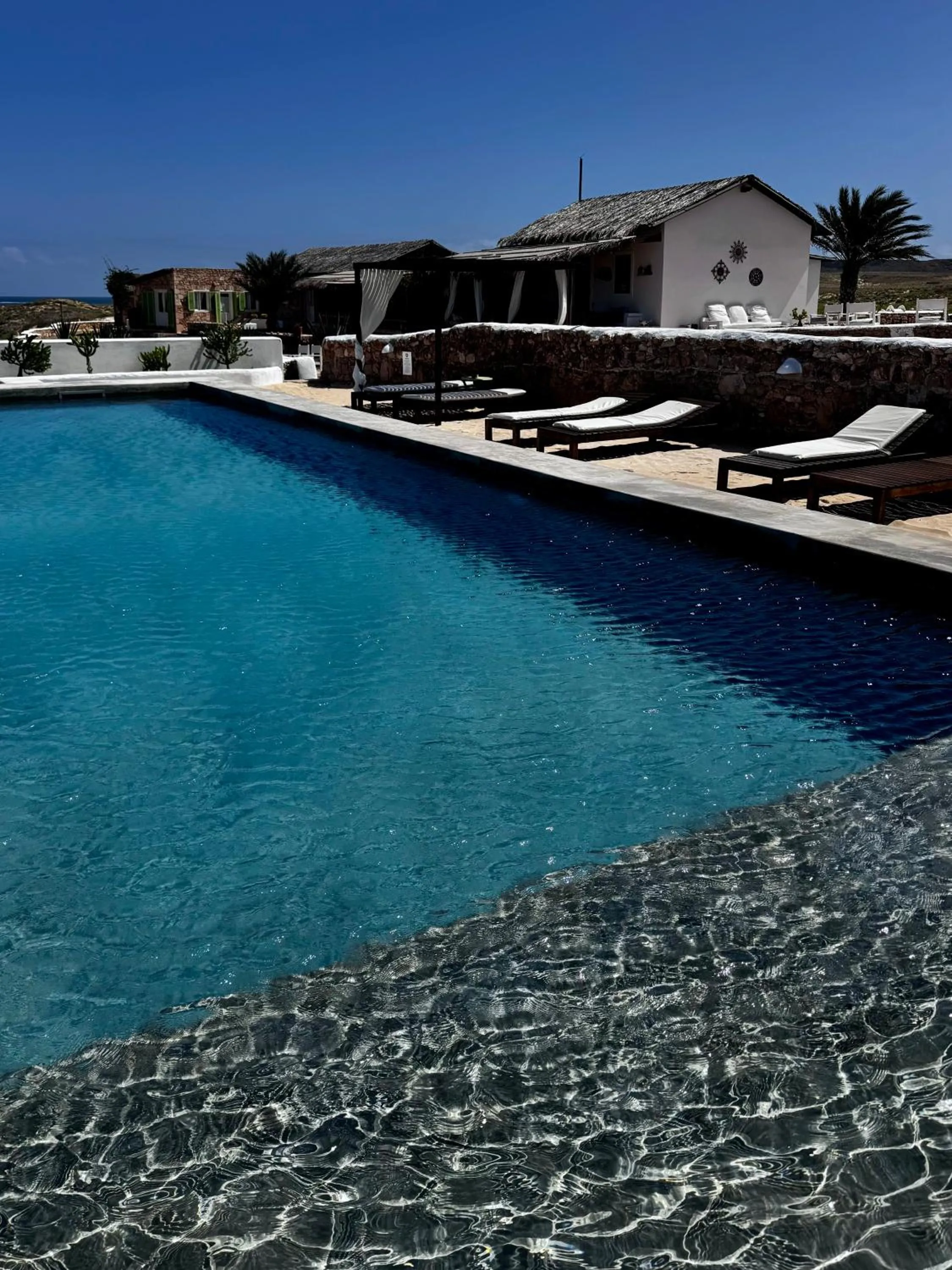 Swimming pool in Spinguera Ecolodge