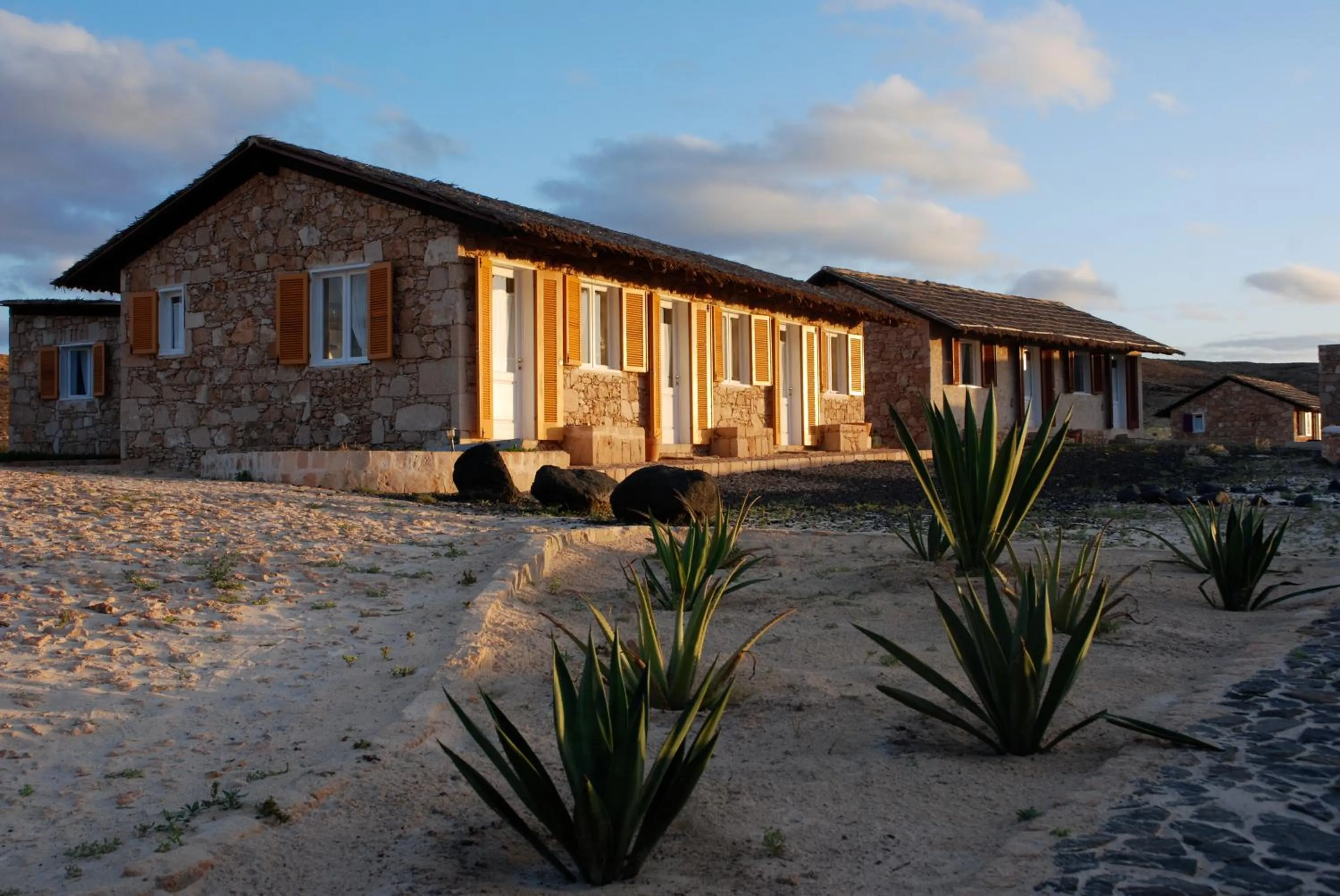 Facade/entrance in Spinguera Ecolodge