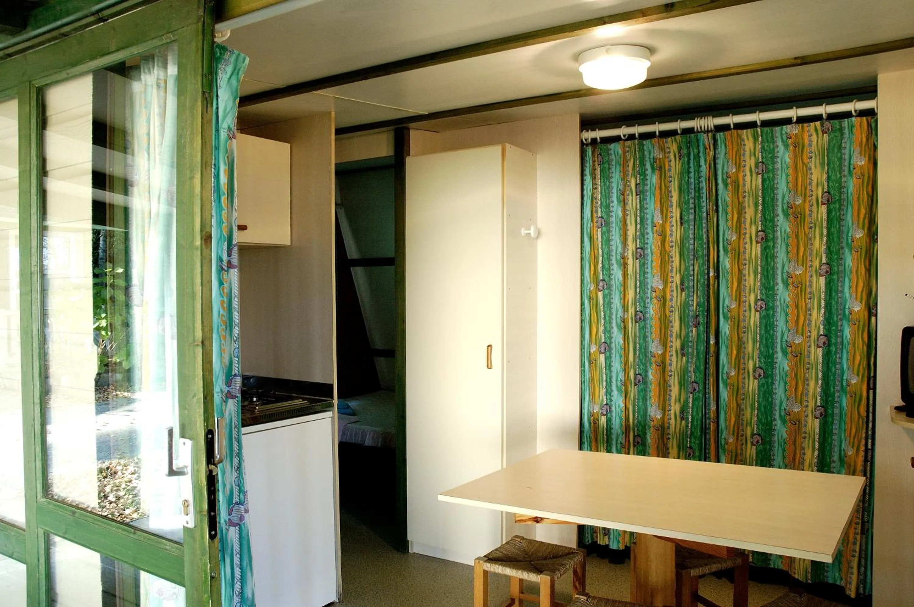 Kitchen or kitchenette in Camping As Cancelas