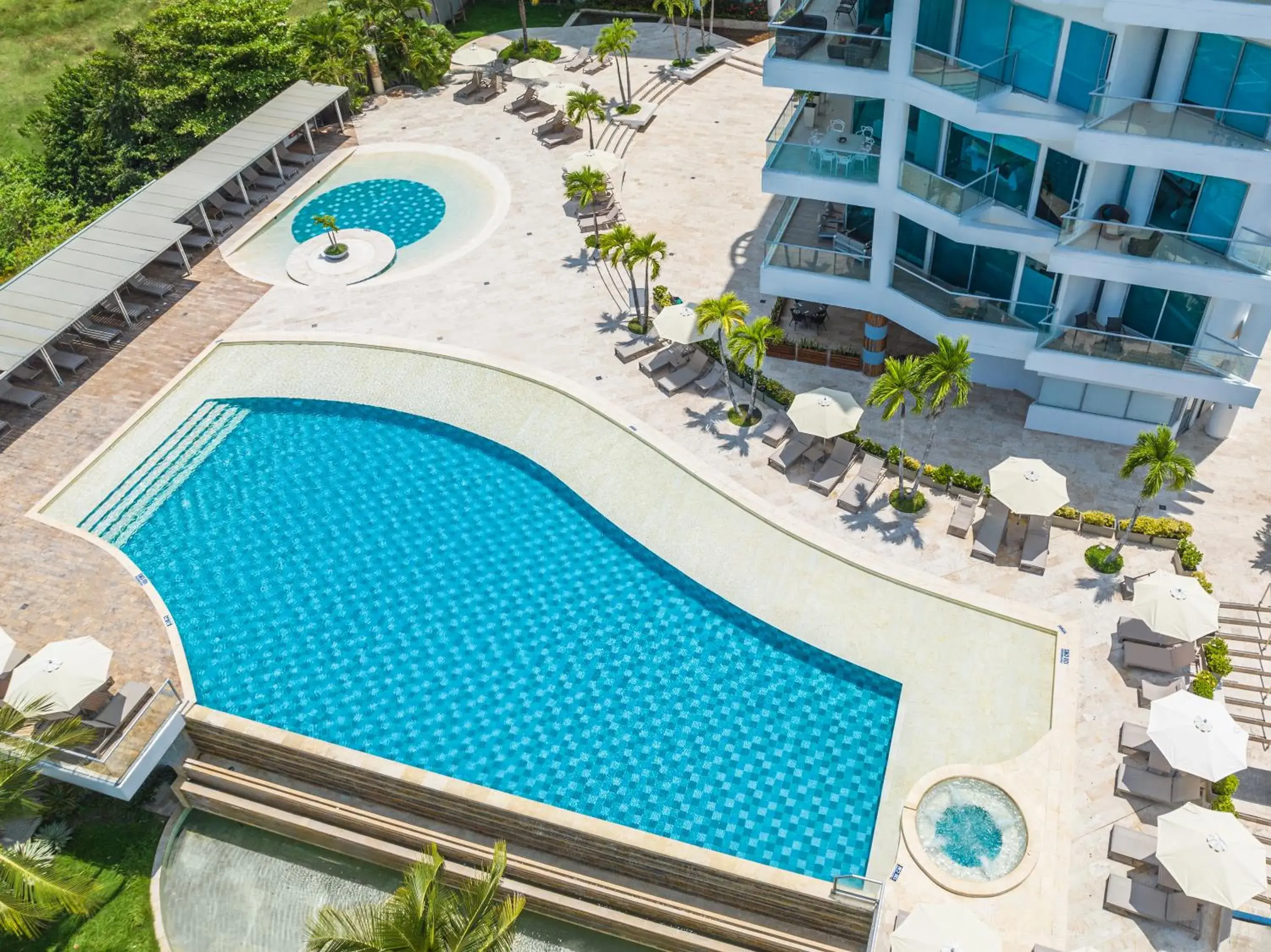 Swimming pool in Sonesta Hotel Cartagena Swimming pool in Sonesta Hotel Cartagena