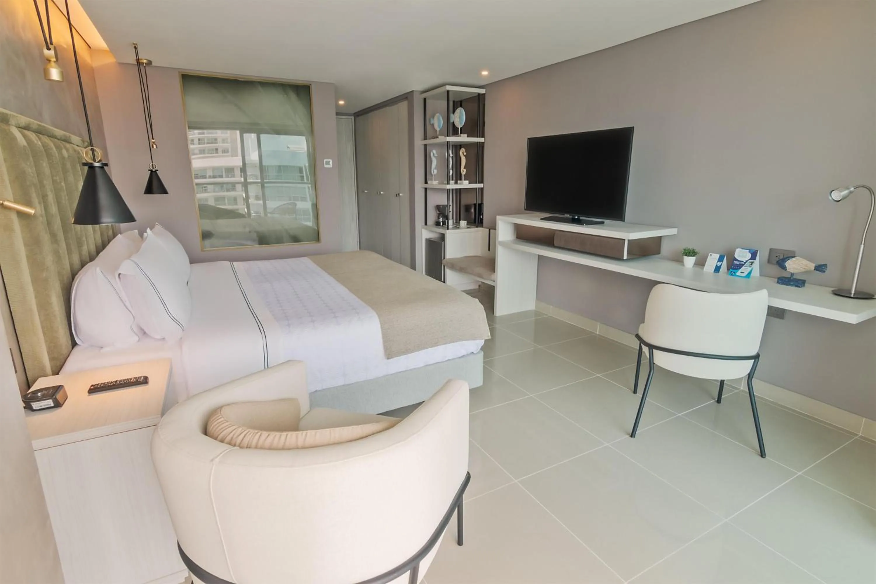 Bedroom, Bed in Sonesta Hotel Cartagena