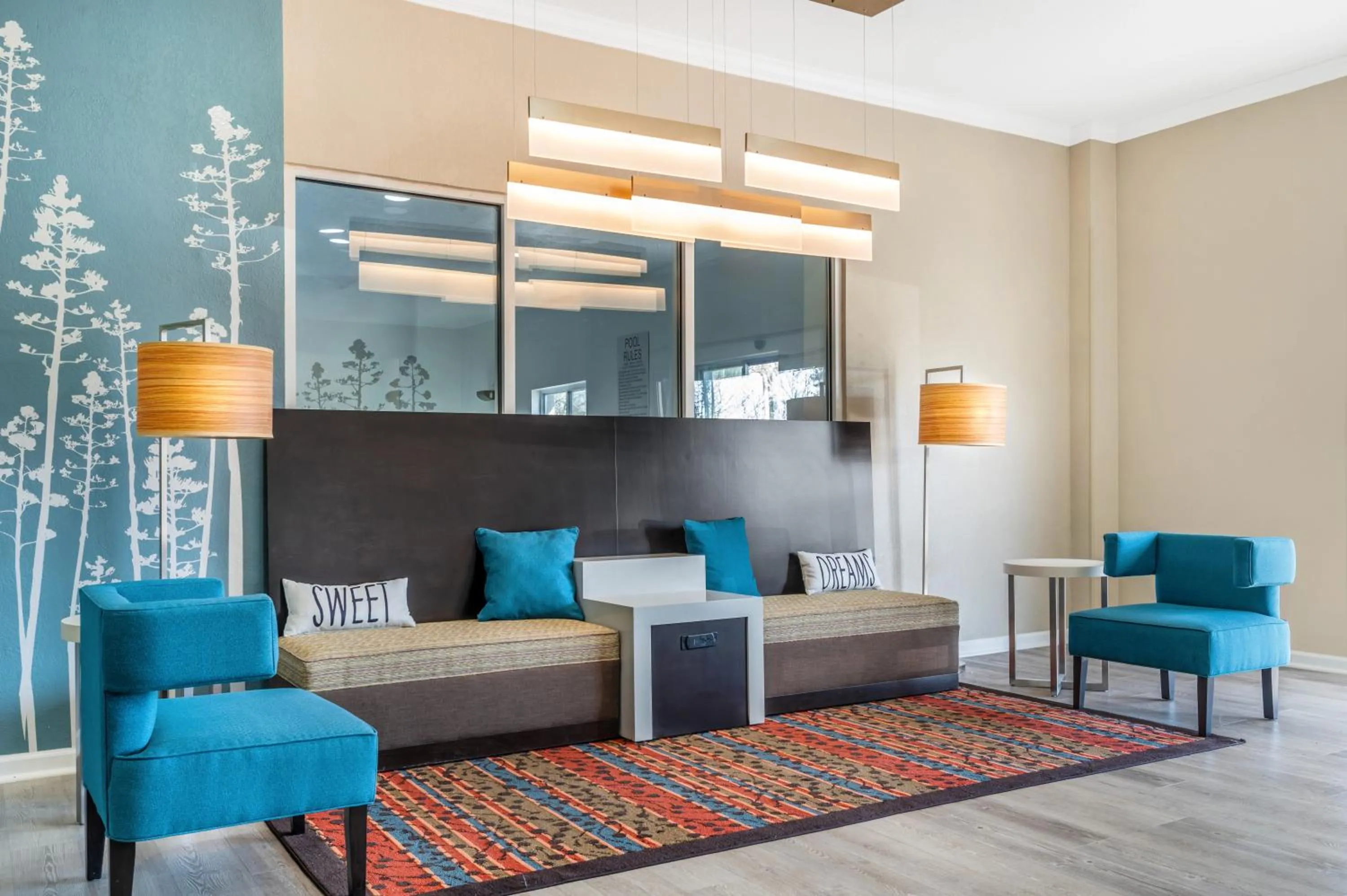 Seating area in Sleep Inn & Suites