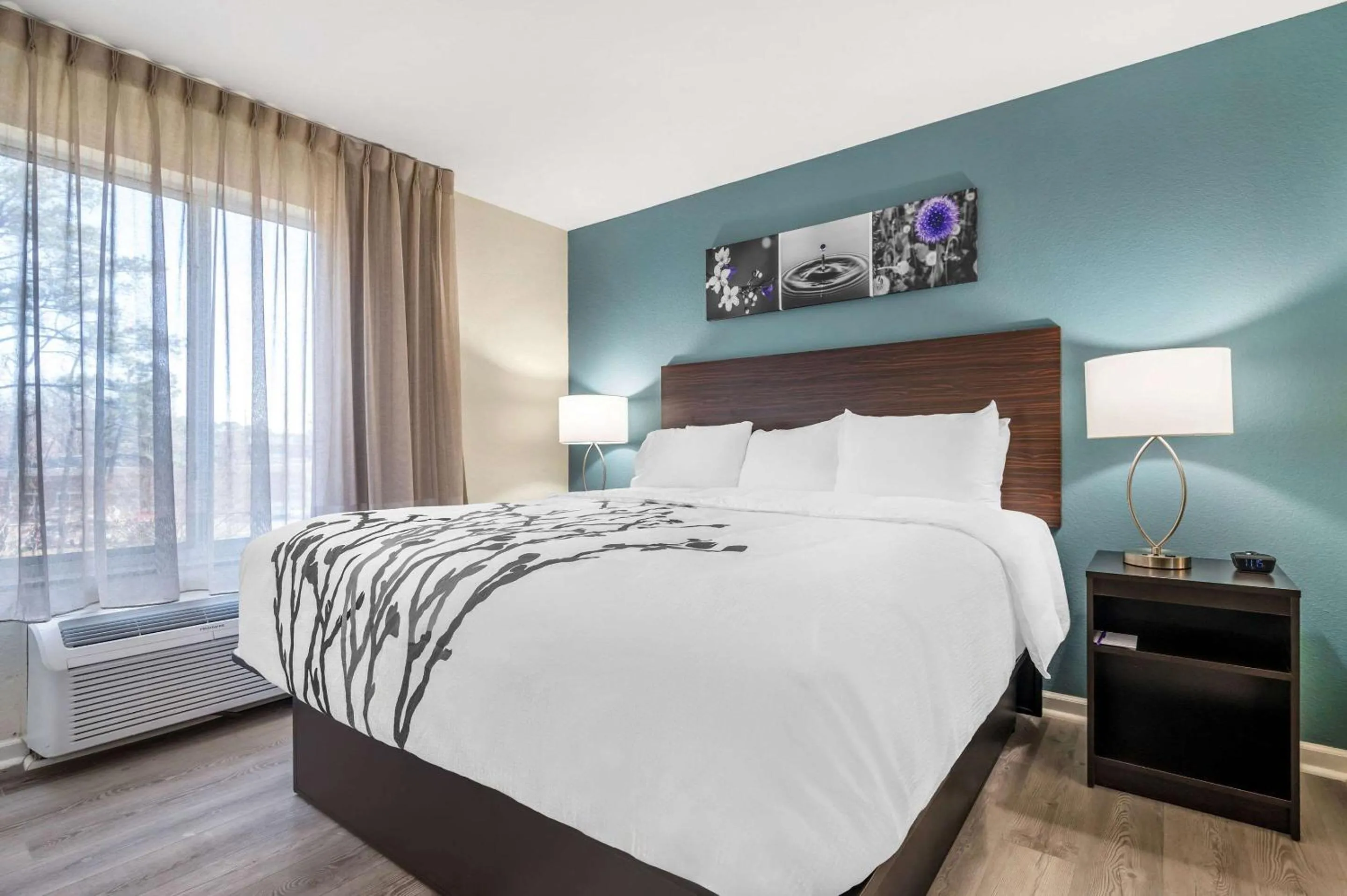 Bedroom, Bed in Sleep Inn & Suites