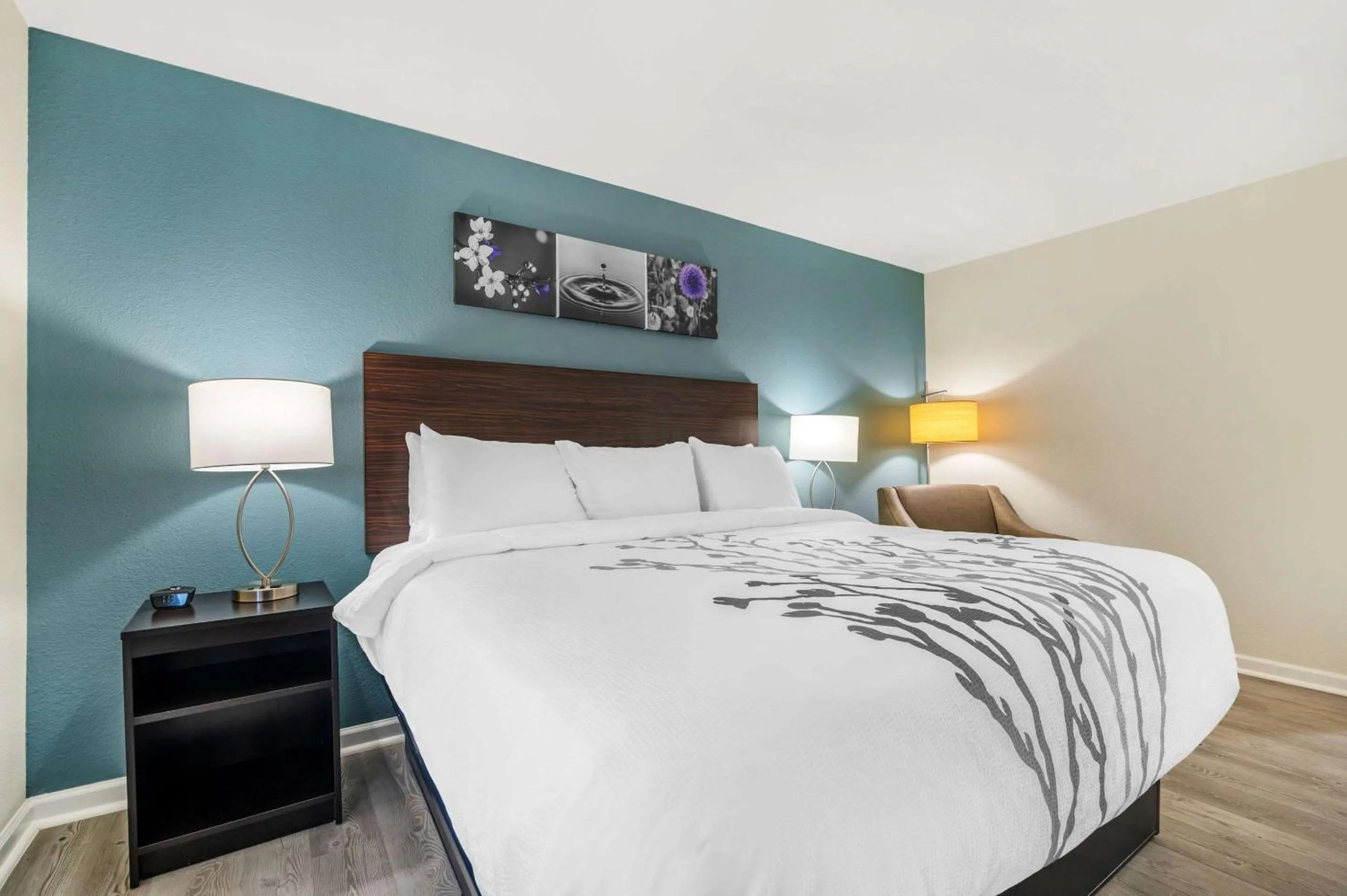 Bedroom, Bed in Sleep Inn & Suites