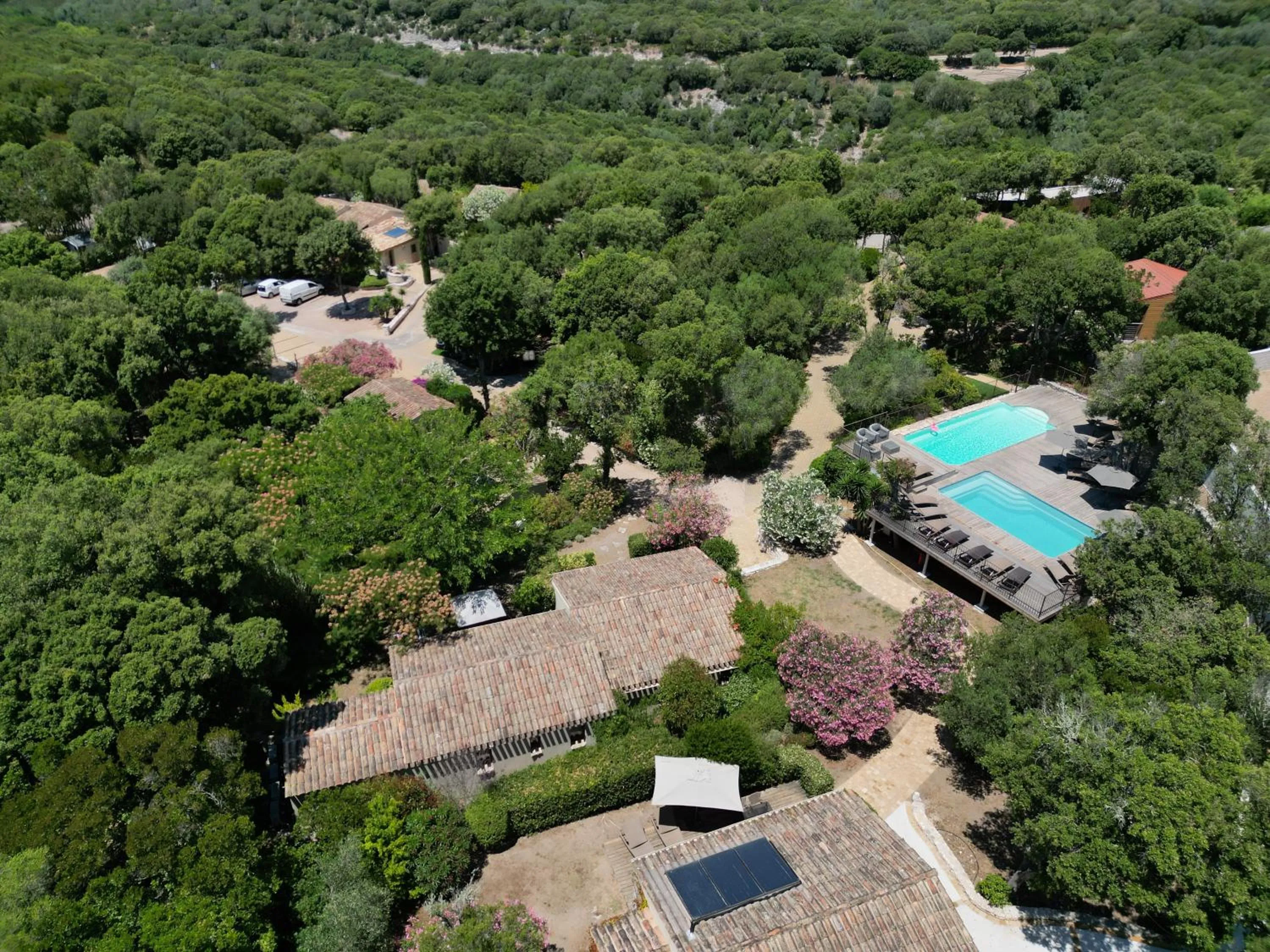 Bird's eye view in Résidence Sophia