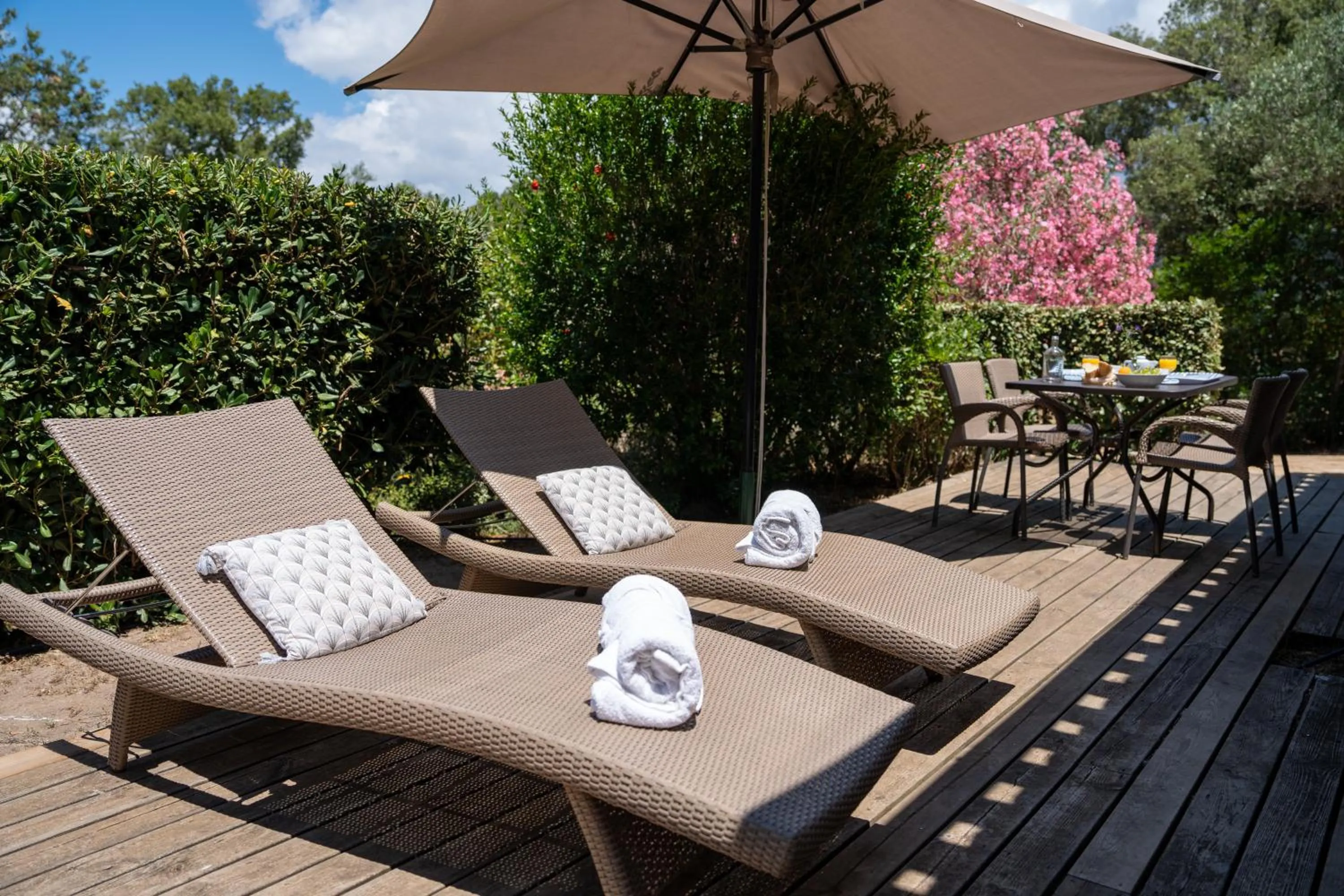 Patio in Résidence Sophia