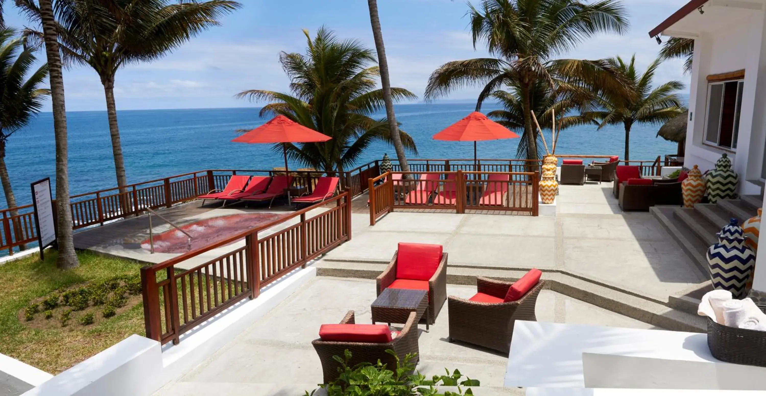 Patio in Royal Decameron Mompiche - All Inclusive Patio in Royal Decameron Mompiche - All Inclusive