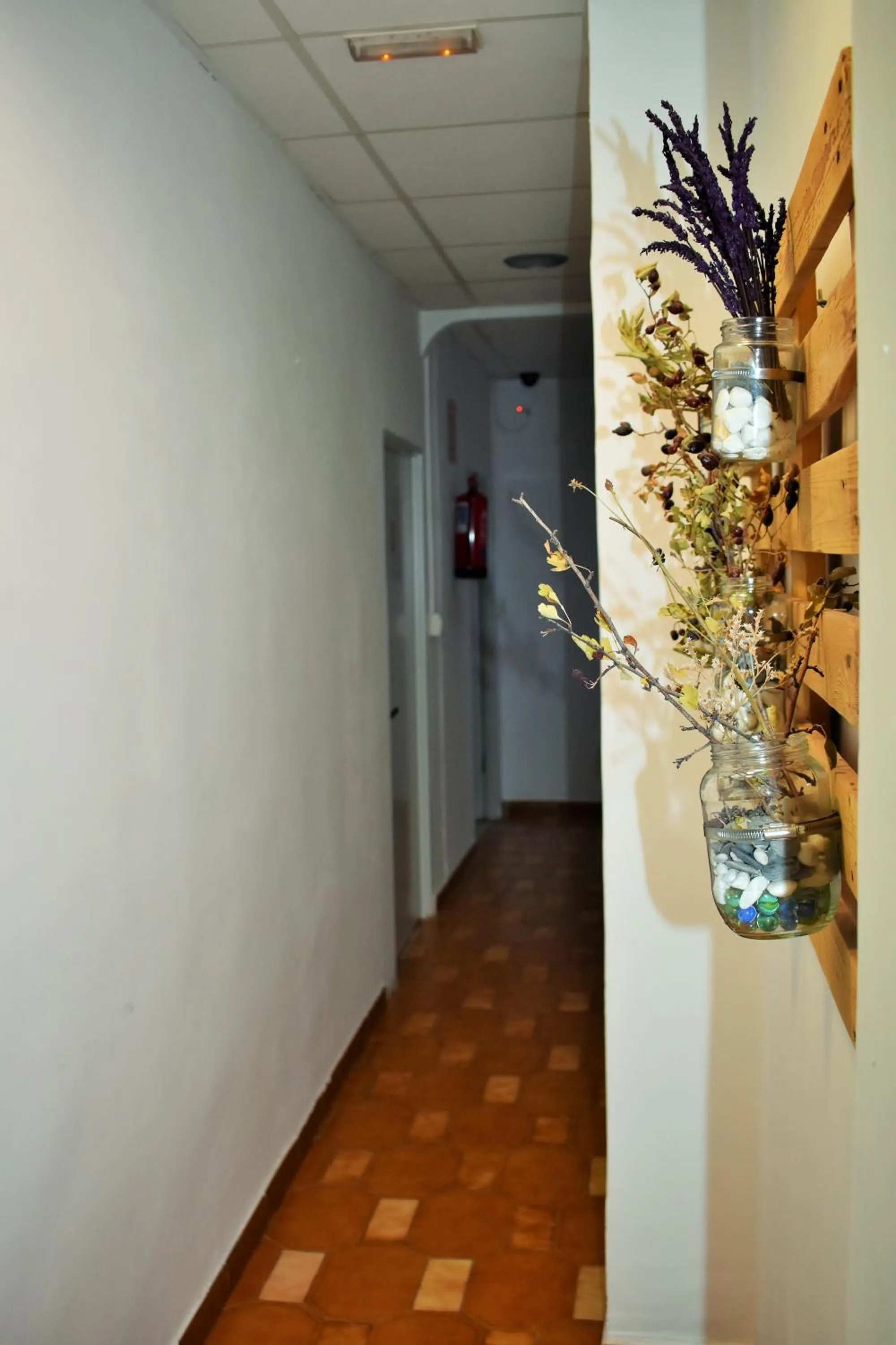 Decorative detail in Pension Castil