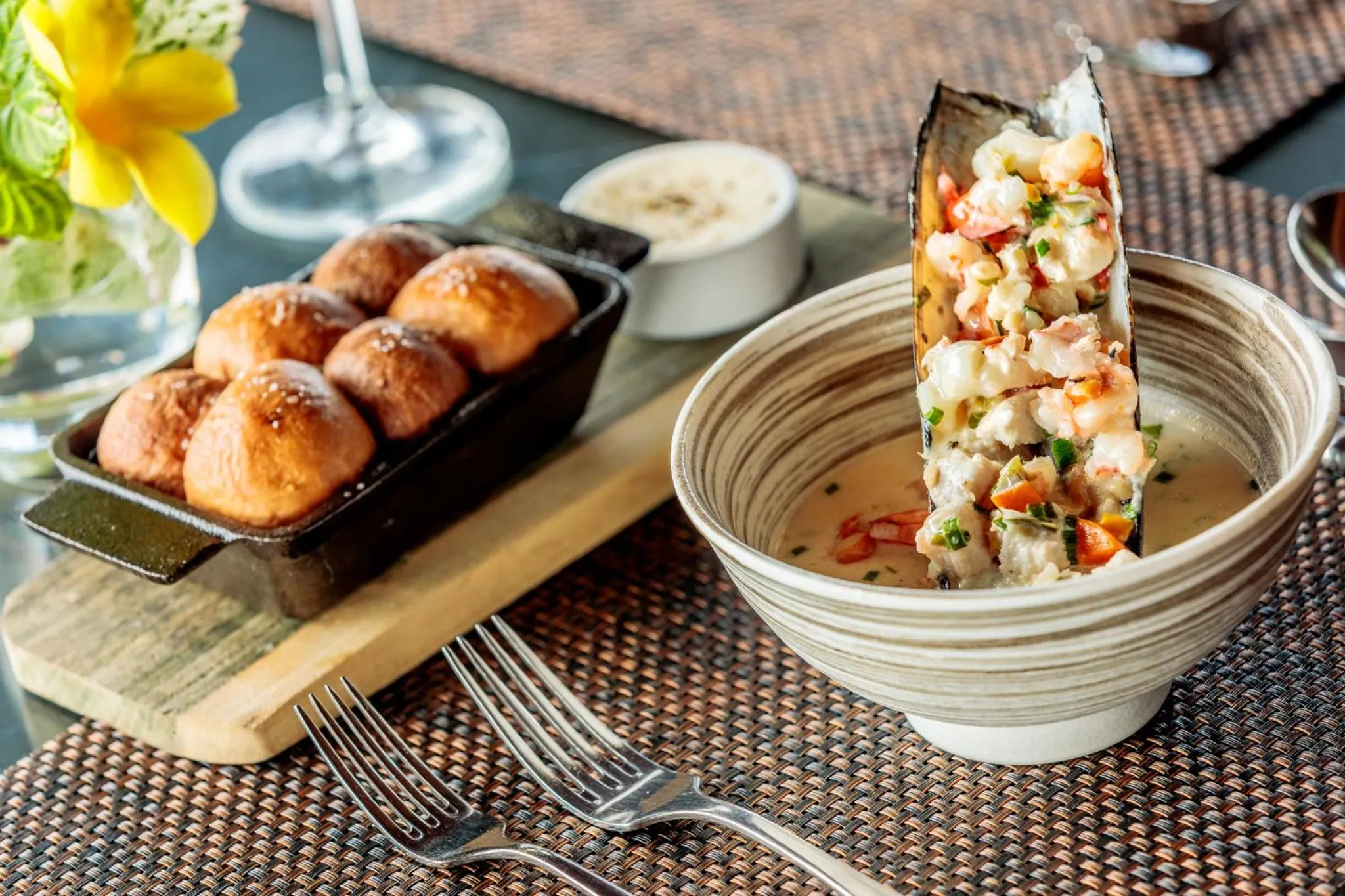 Food close-up in Cap Maison Resort & Spa