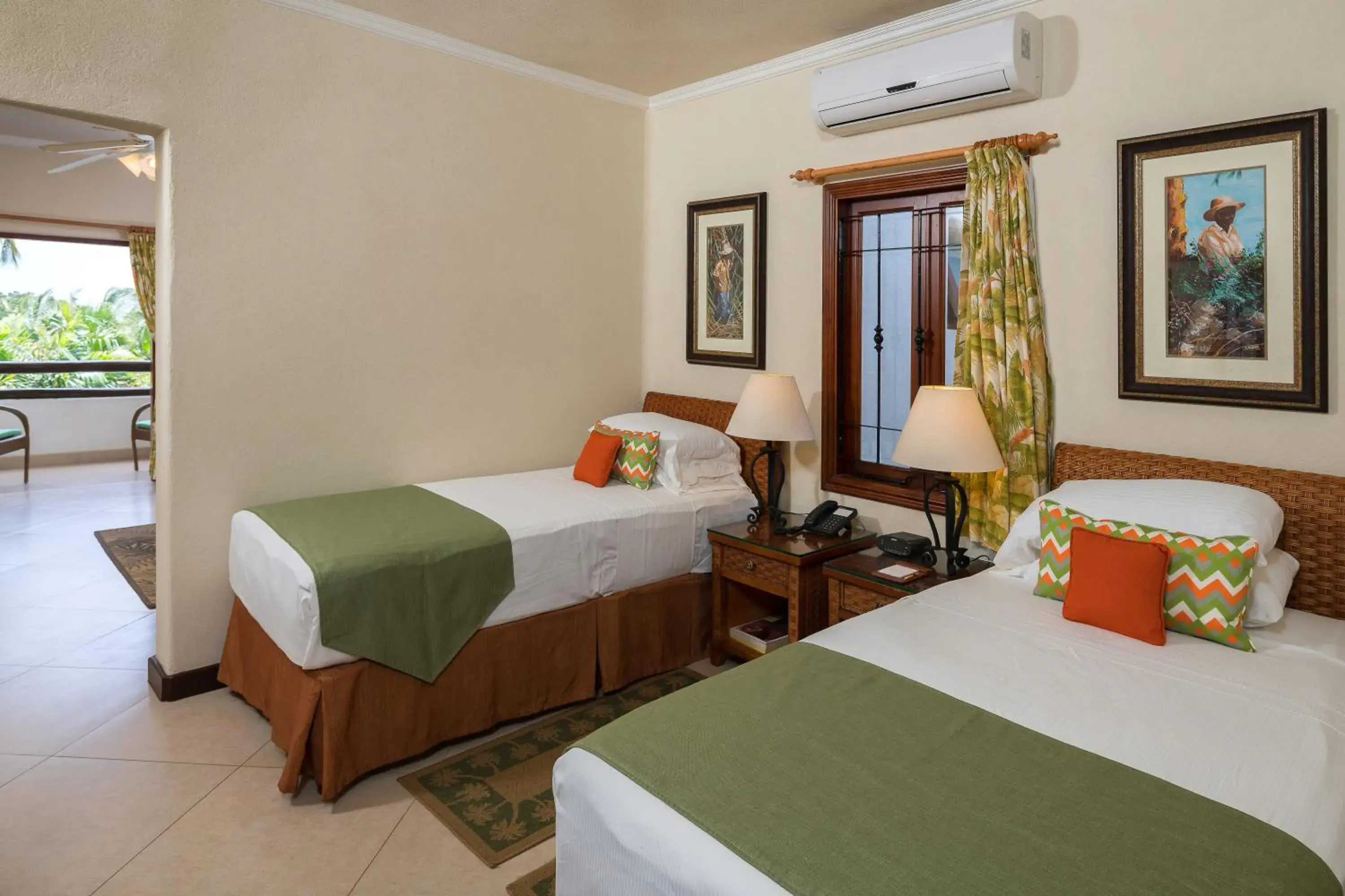 Bedroom, Bed in Sugar Cane Club Hotel & Spa Bedroom, Bed in Sugar Cane Club Hotel & Spa