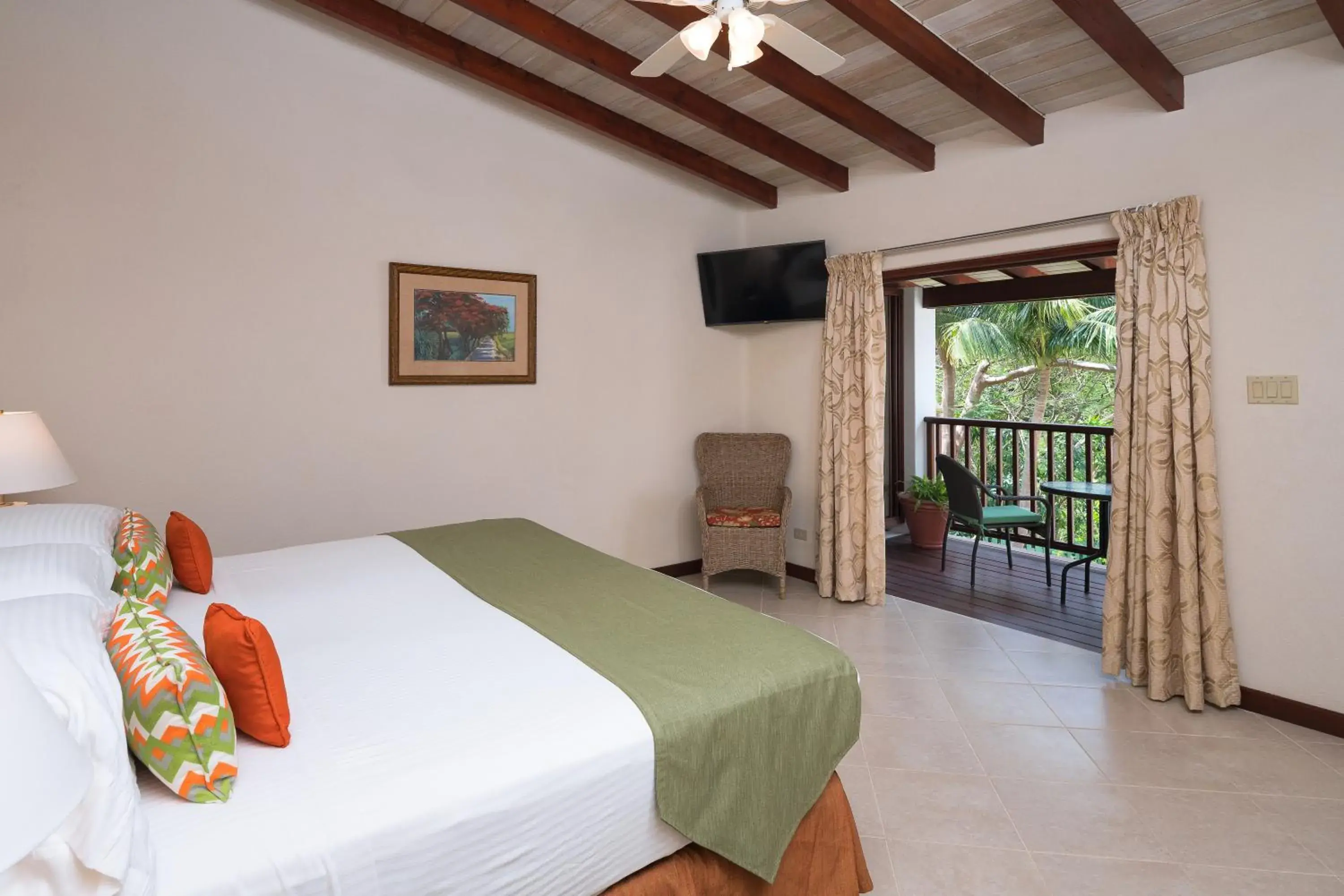 Bed in Sugar Cane Club Hotel & Spa Bed in Sugar Cane Club Hotel & Spa