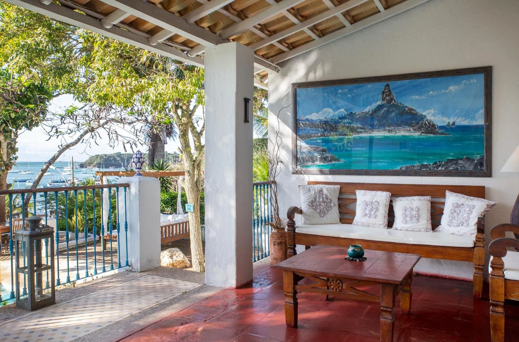 Patio in Pousada Casa Búzios