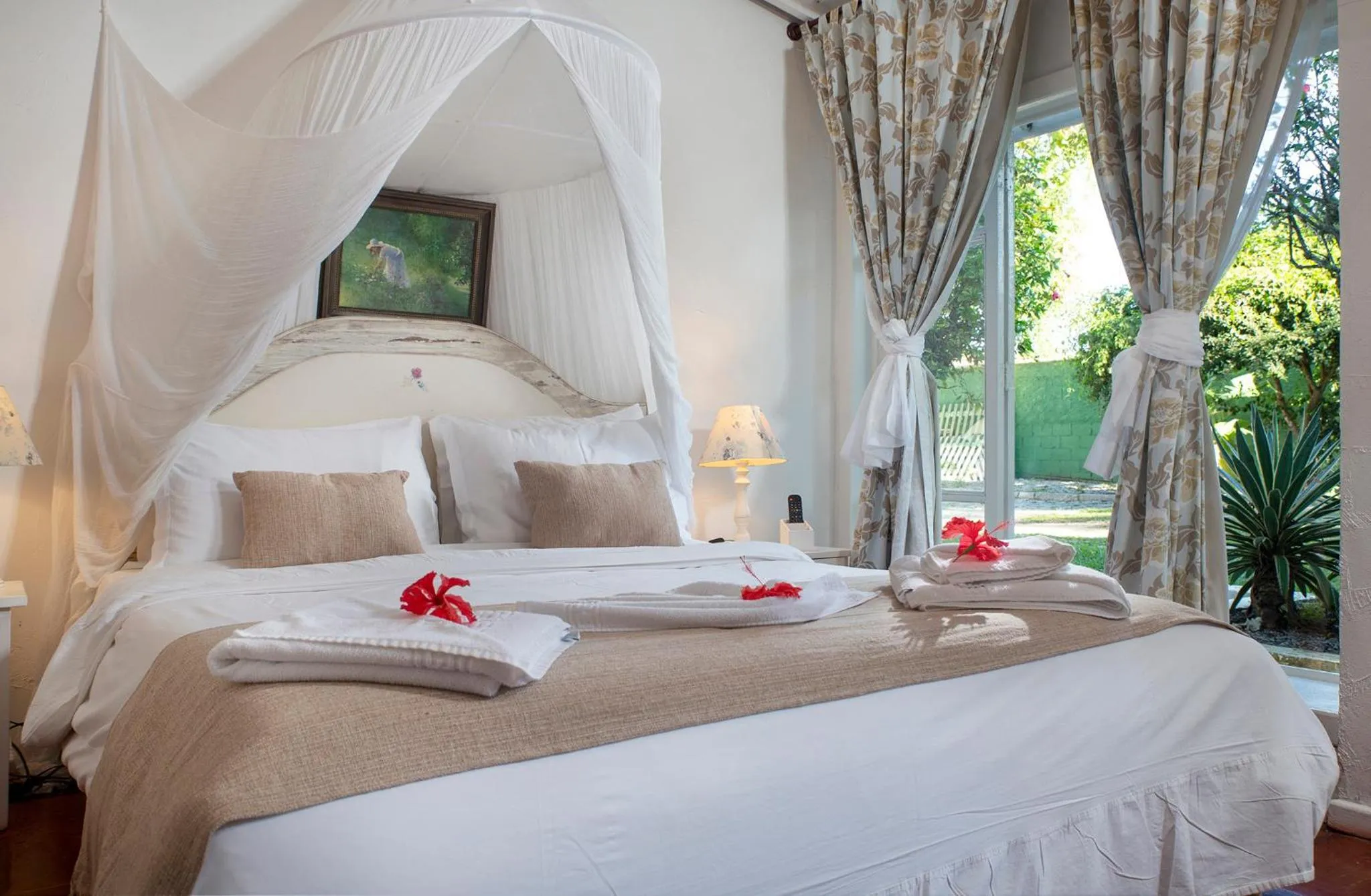 Bed in Pousada Casa Búzios