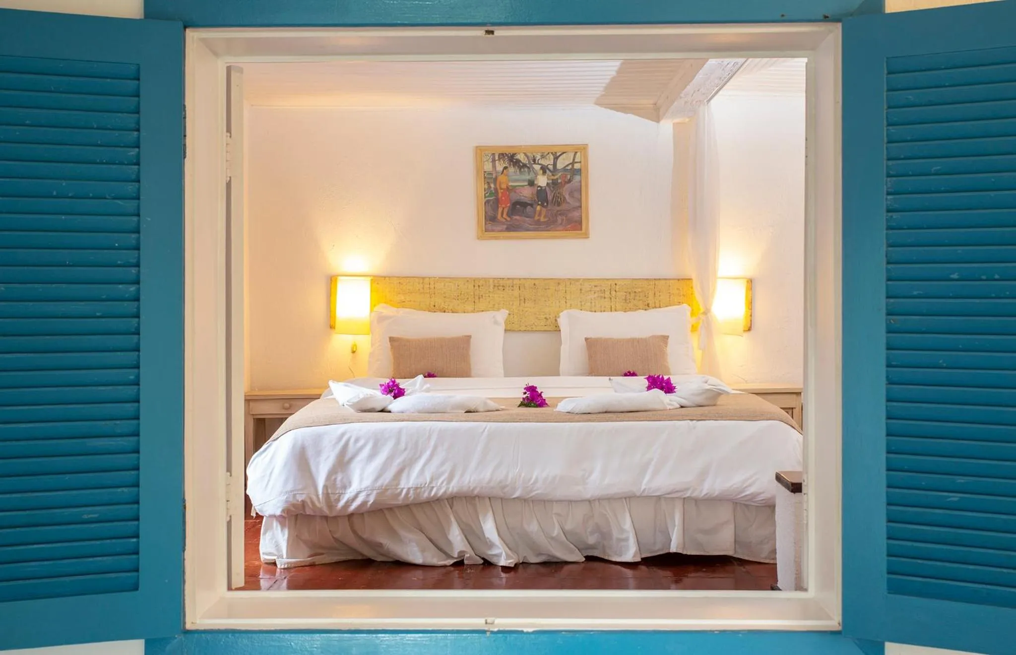 Bed in Pousada Casa Búzios