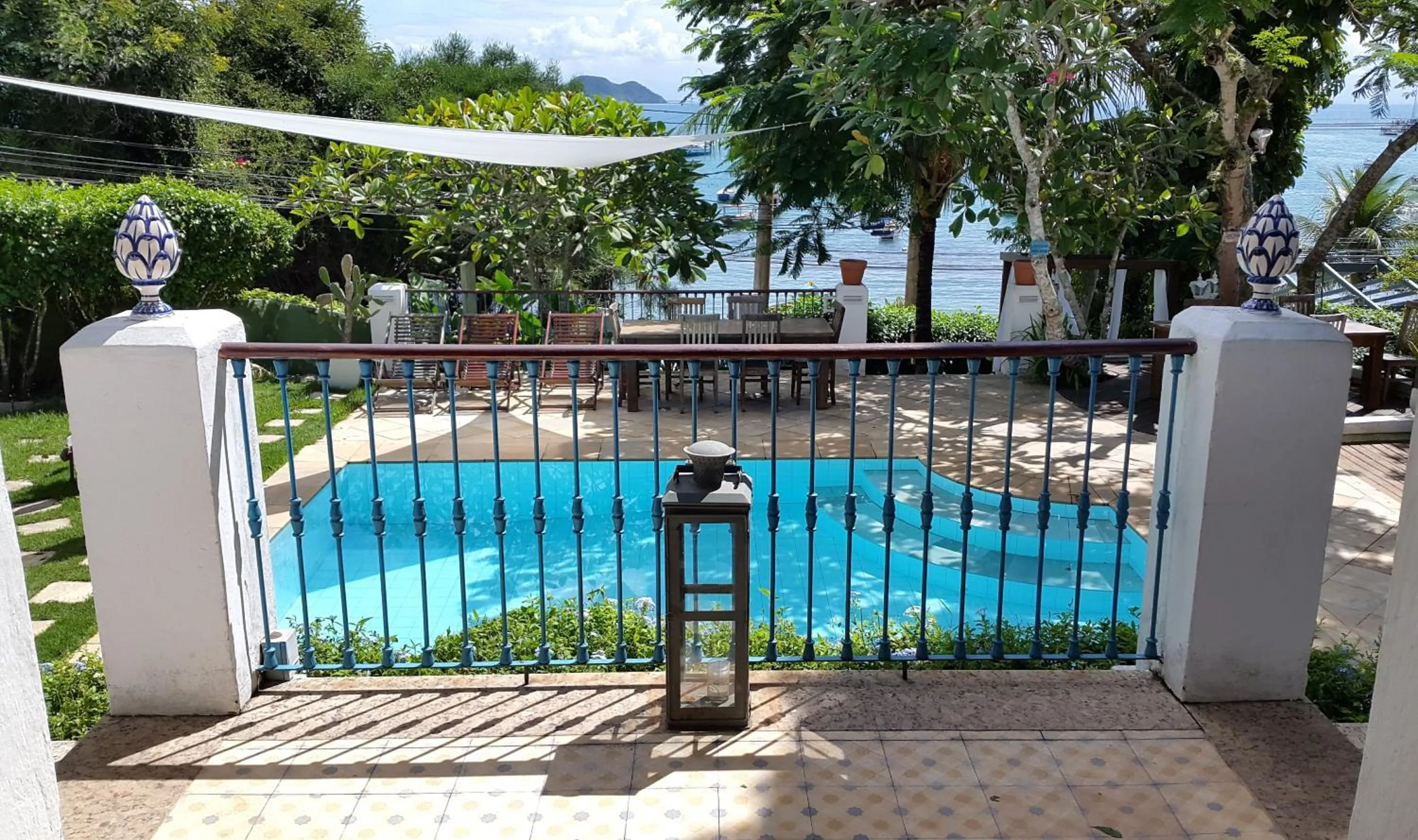 Lobby or reception in Pousada Casa Búzios