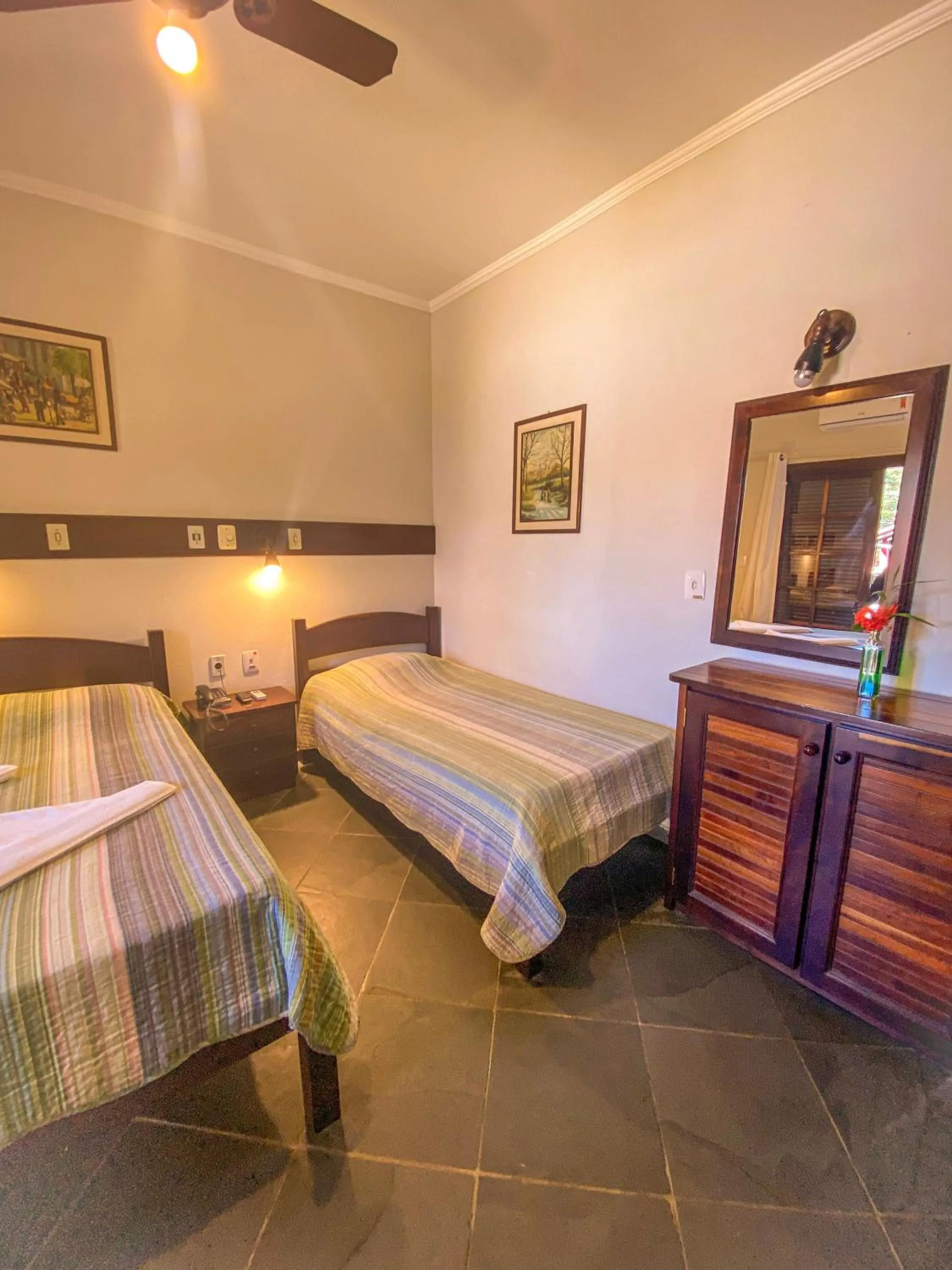 Bed in Villa'l Mare Hotel