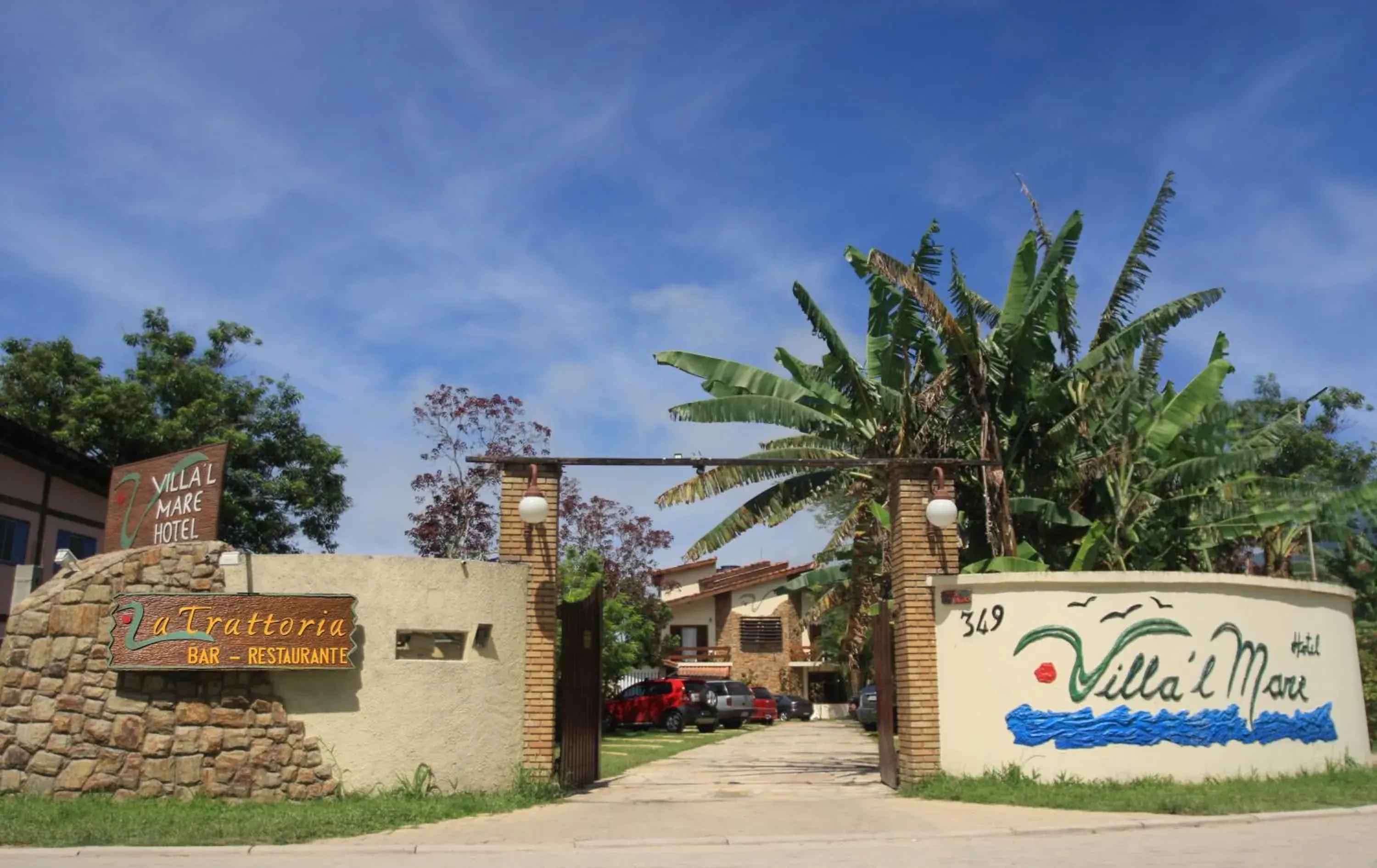 Facade/entrance in Villa'l Mare Hotel Facade/entrance in Villa'l Mare Hotel