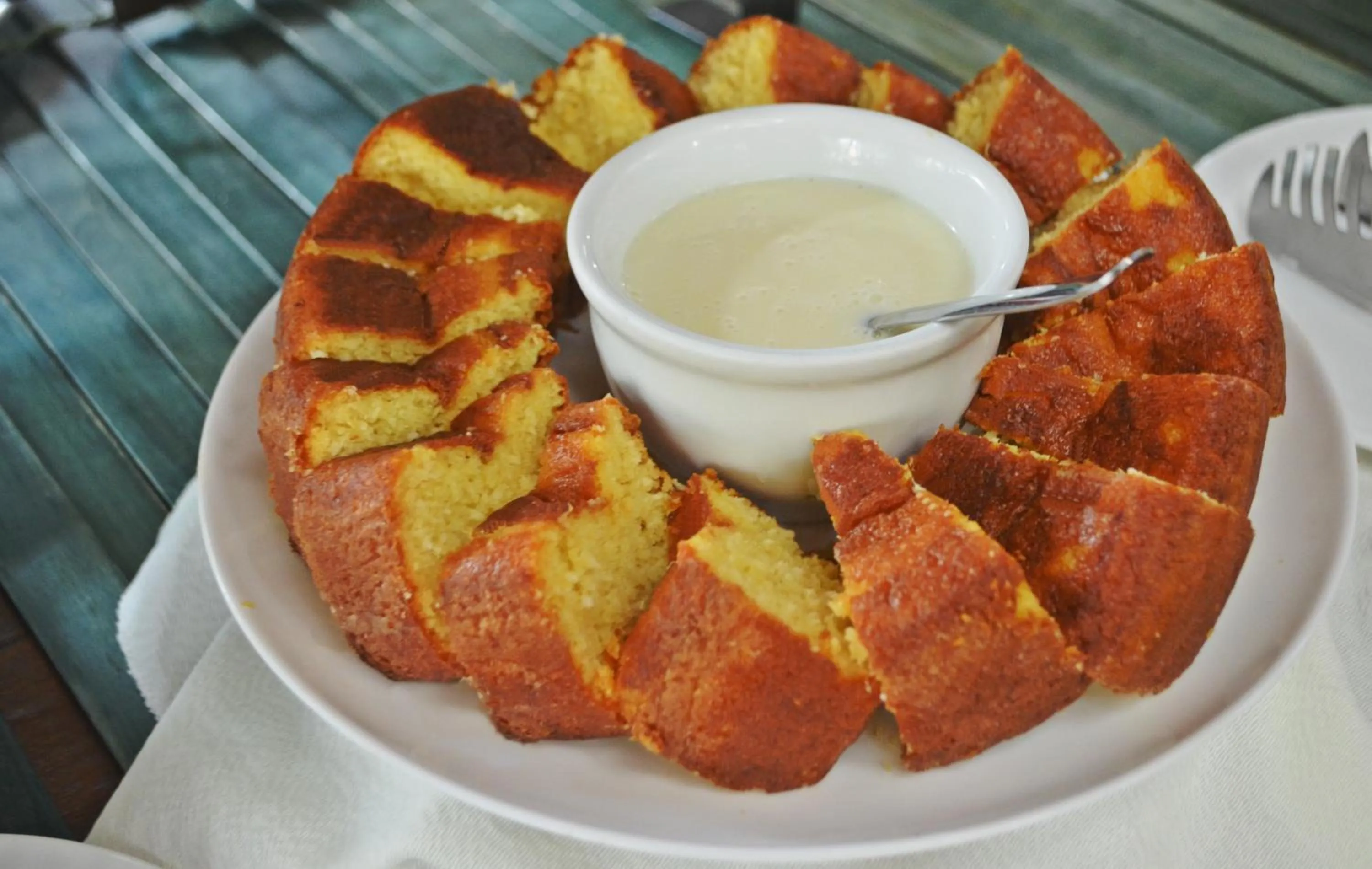 Food close-up in Villa'l Mare Hotel