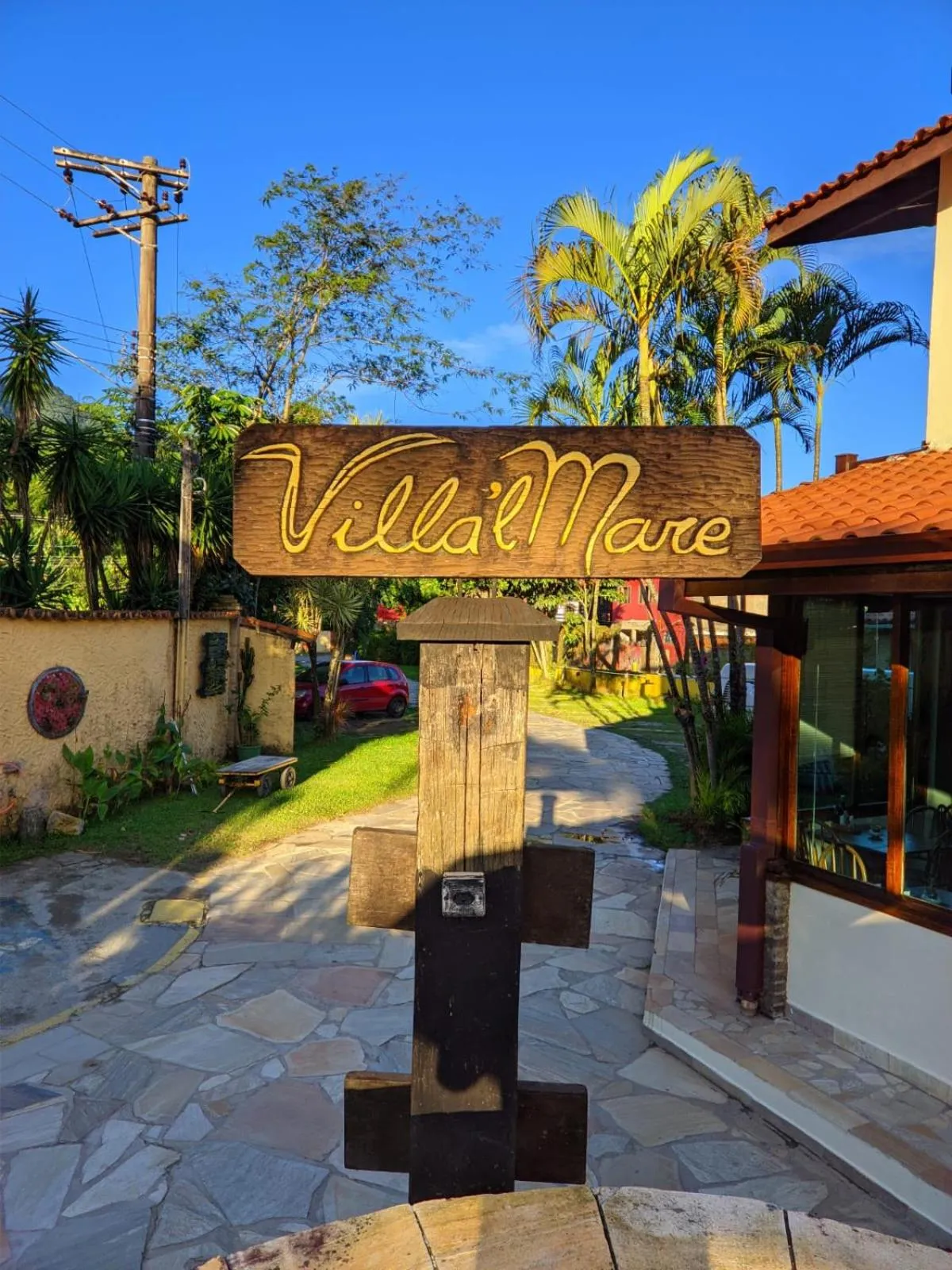 Logo/Certificate/Sign in Villa'l Mare Hotel