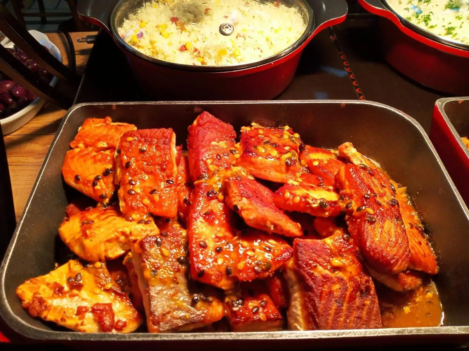 Food in Villa'l Mare Hotel