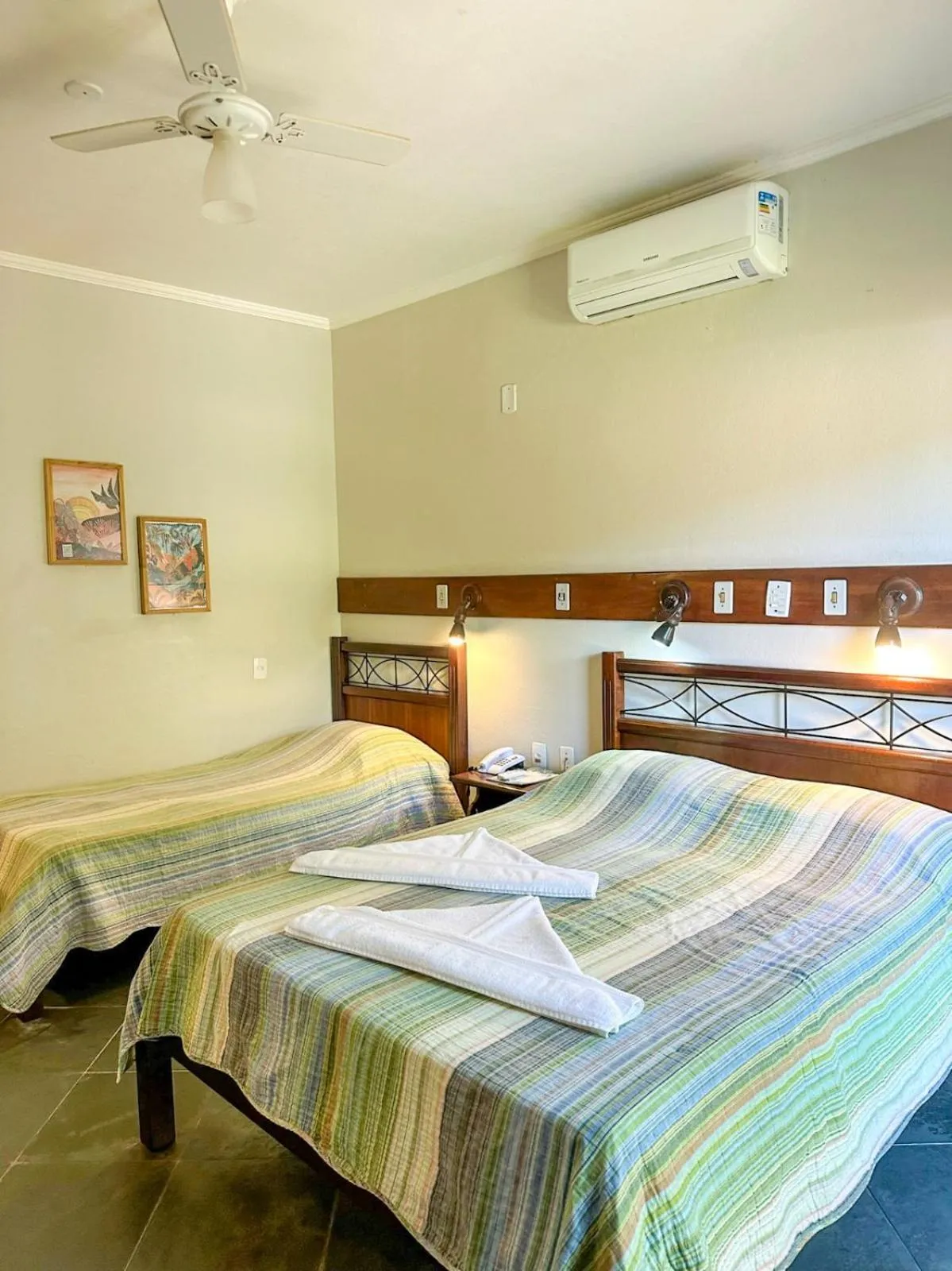 Bed in Villa'l Mare Hotel