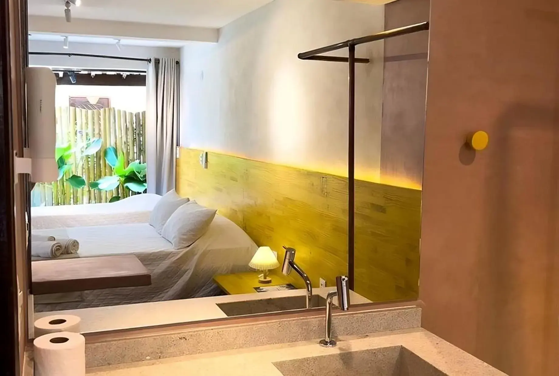 Bed in Villa'l Mare Hotel Bed in Villa'l Mare Hotel