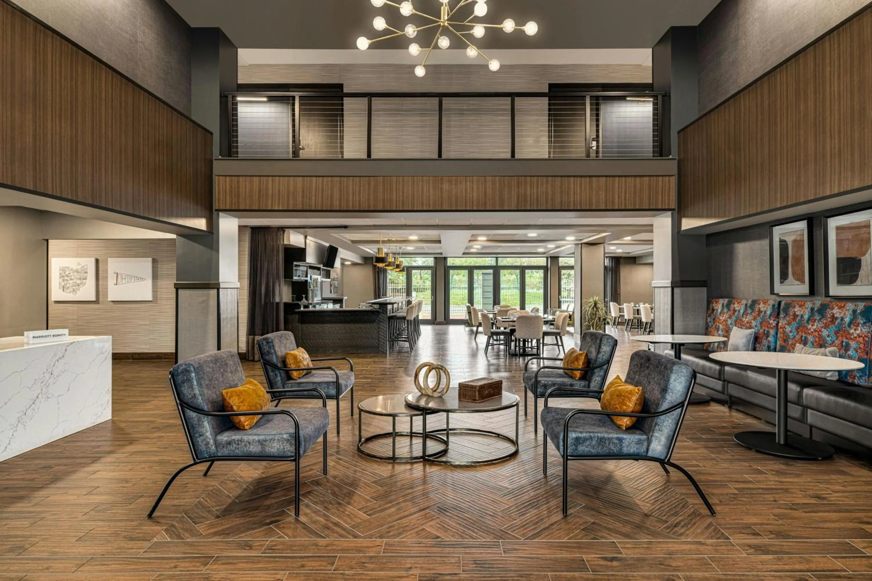 Lobby or reception in Four Points by Sheraton Columbus-Polaris