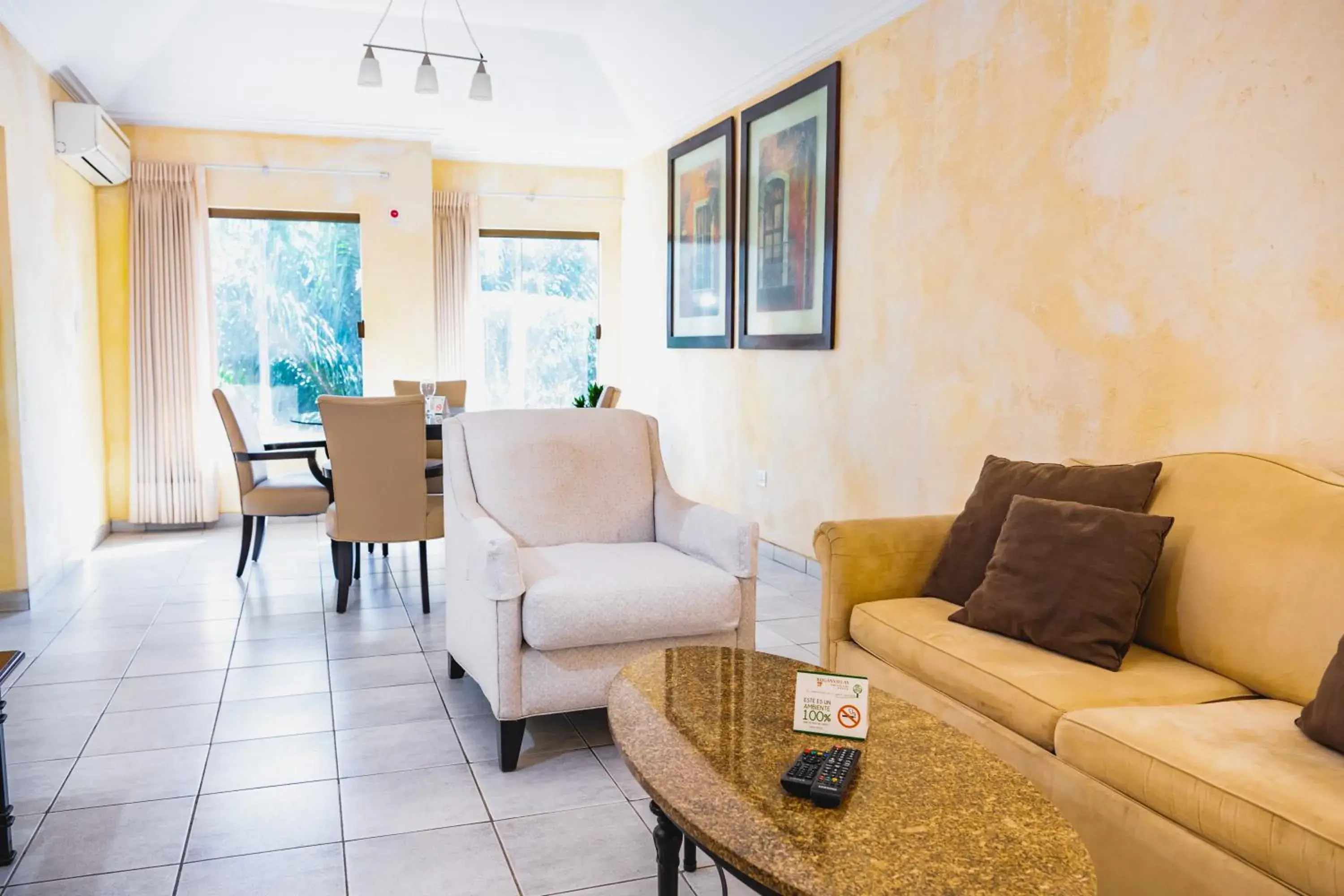 Living room in Buganvillas Hotel Suites Living room in Buganvillas Hotel Suites