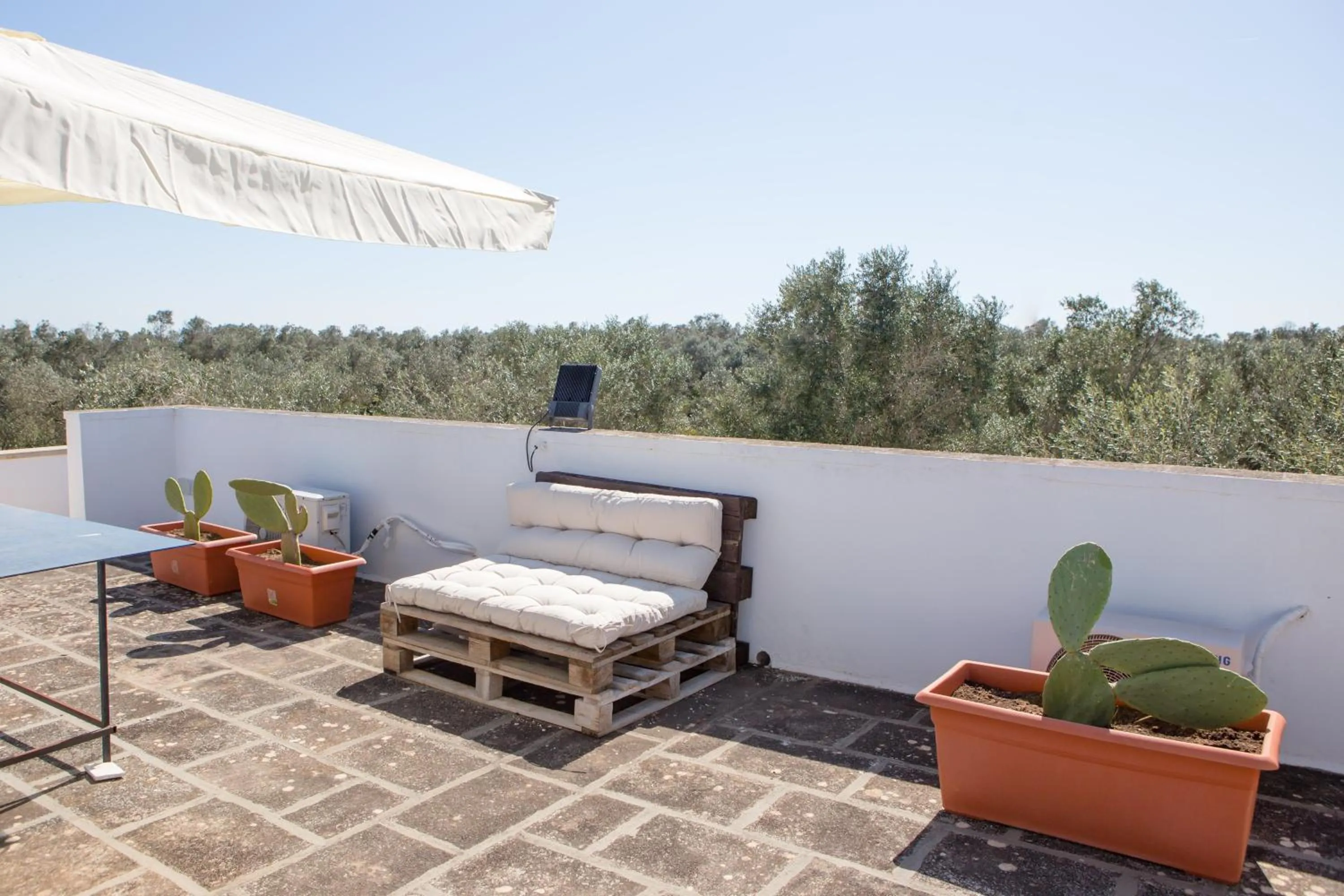 Balcony/Terrace in B&B Medali