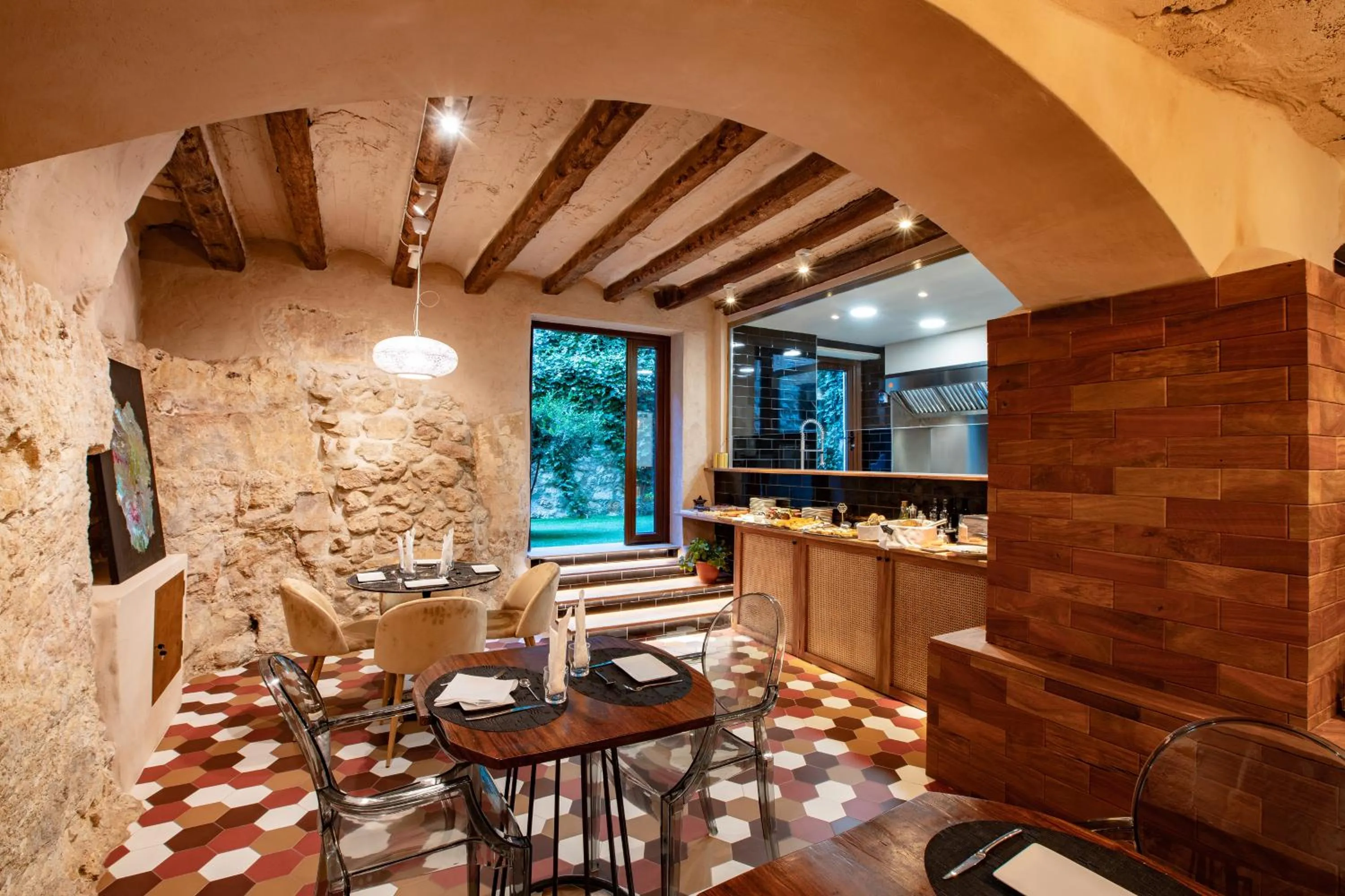 Buffet breakfast in El Palauet del Priorat