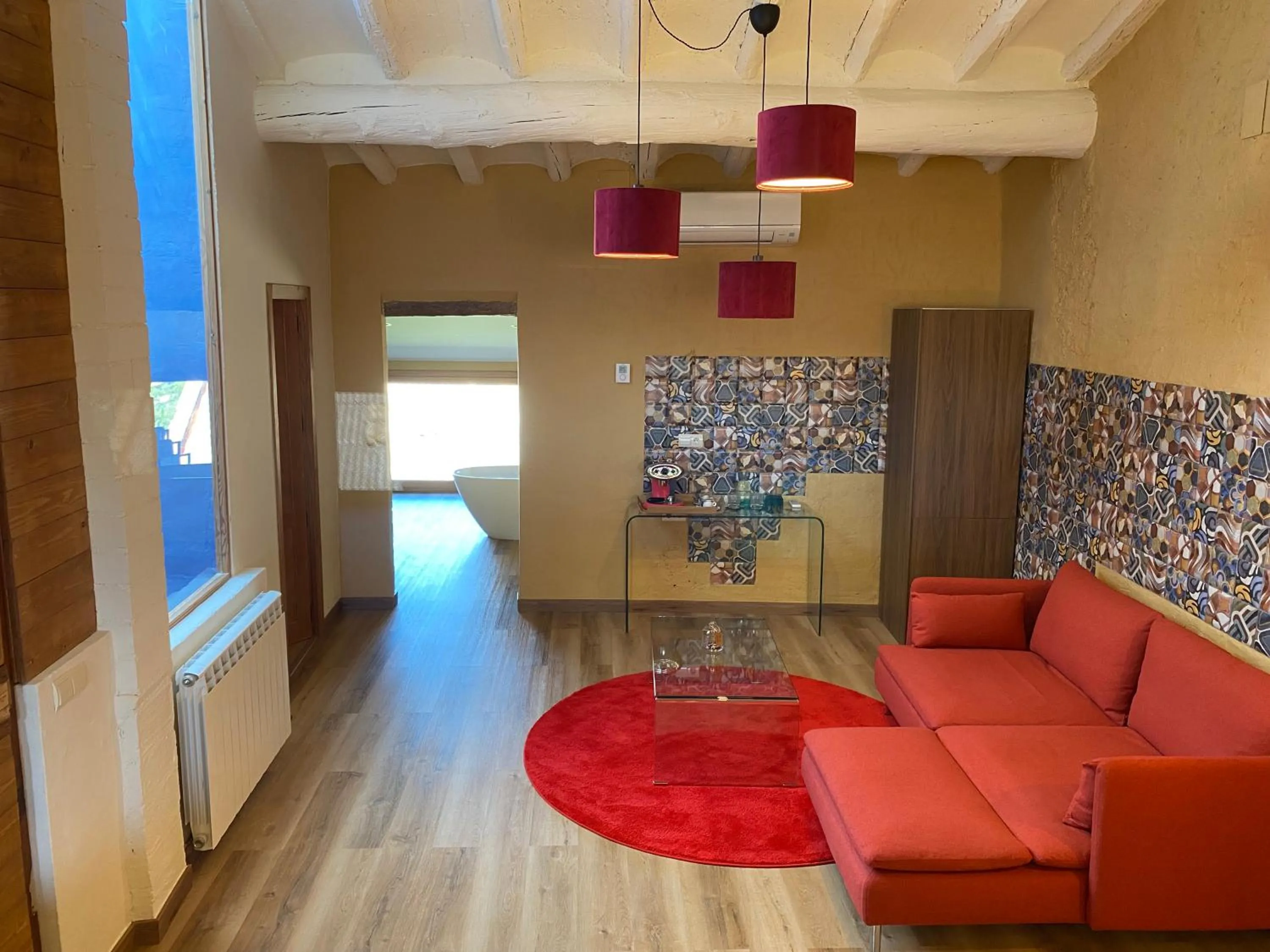 Living room in El Palauet del Priorat