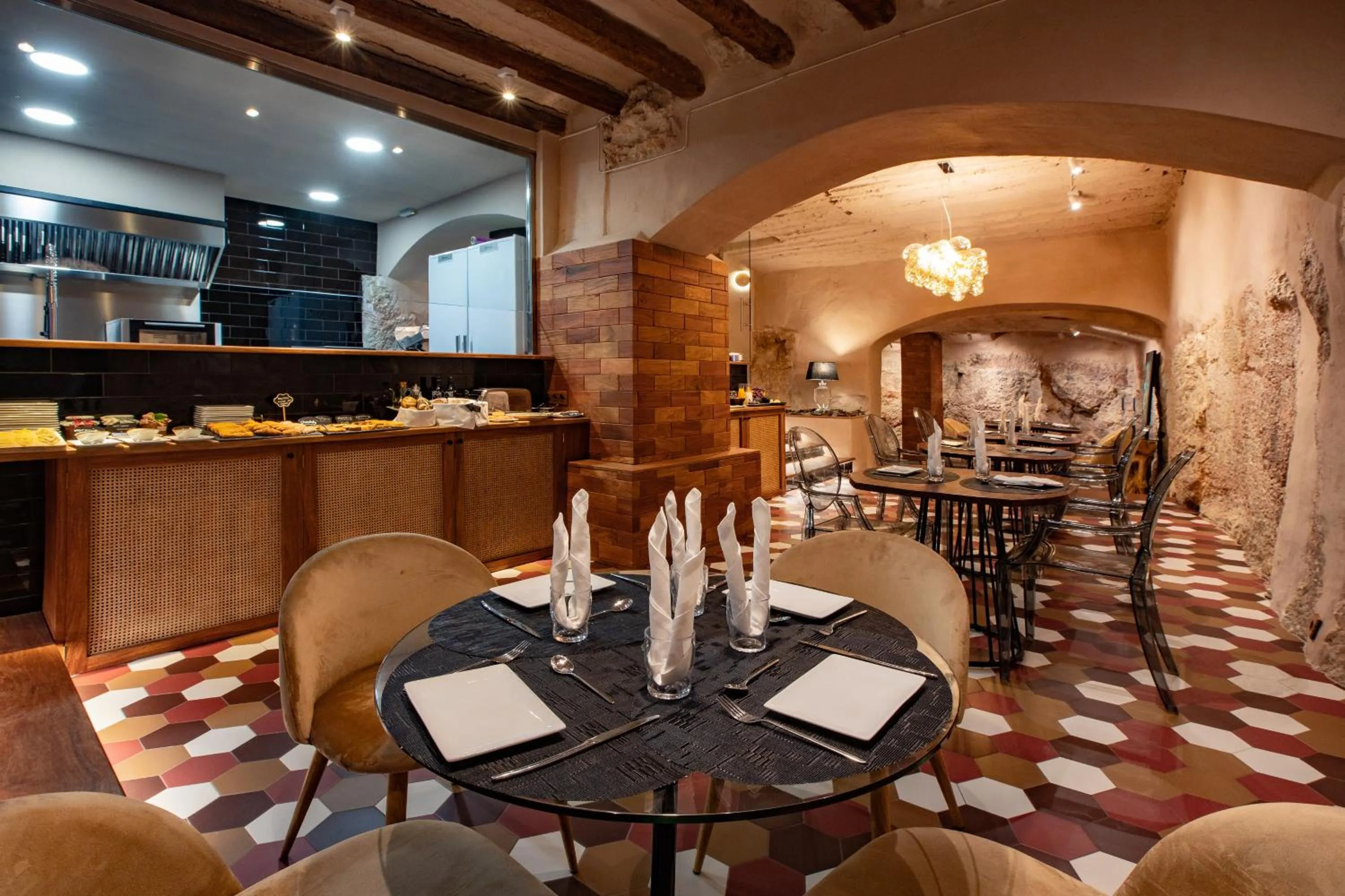 Buffet breakfast in El Palauet del Priorat