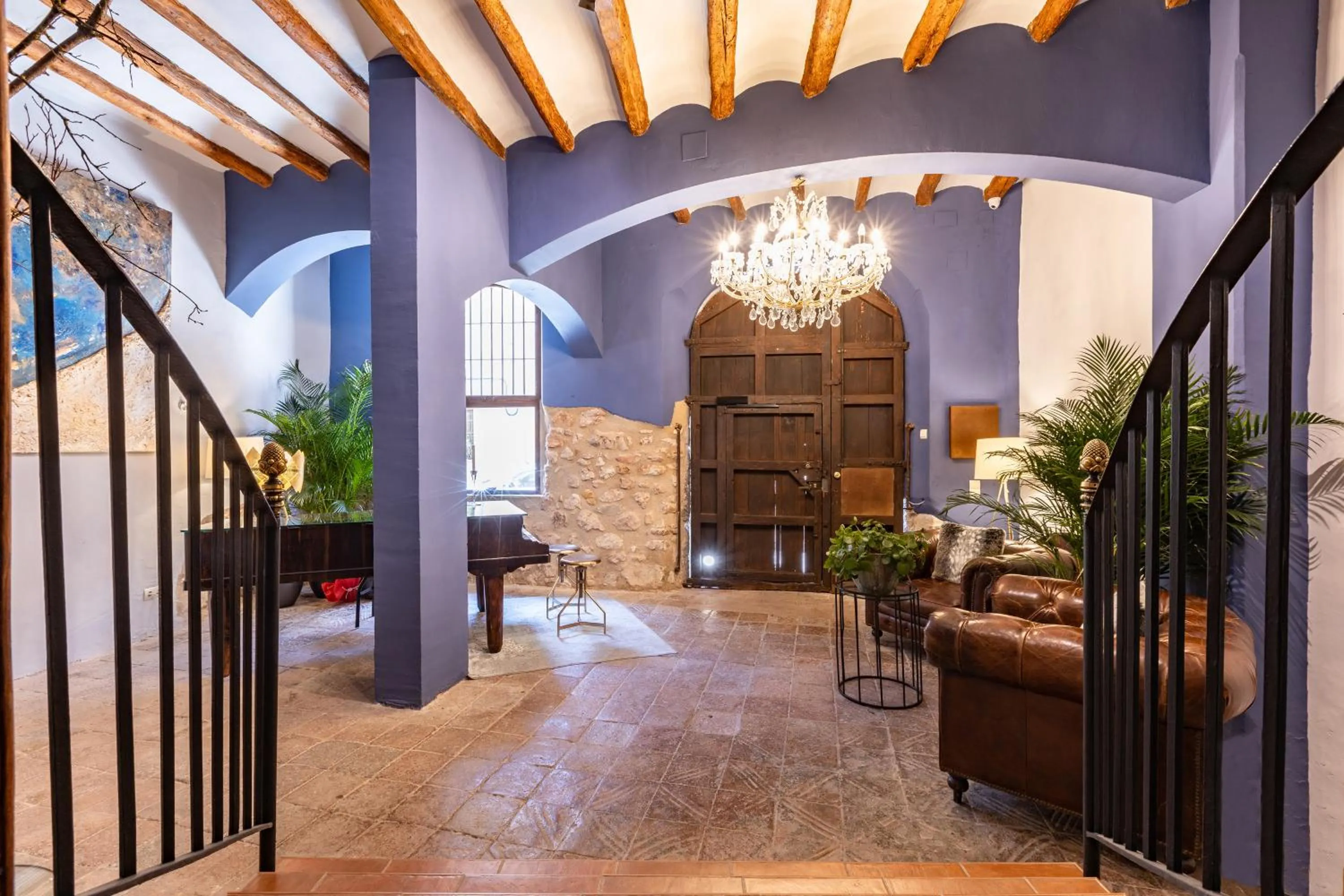 Lobby or reception in El Palauet del Priorat