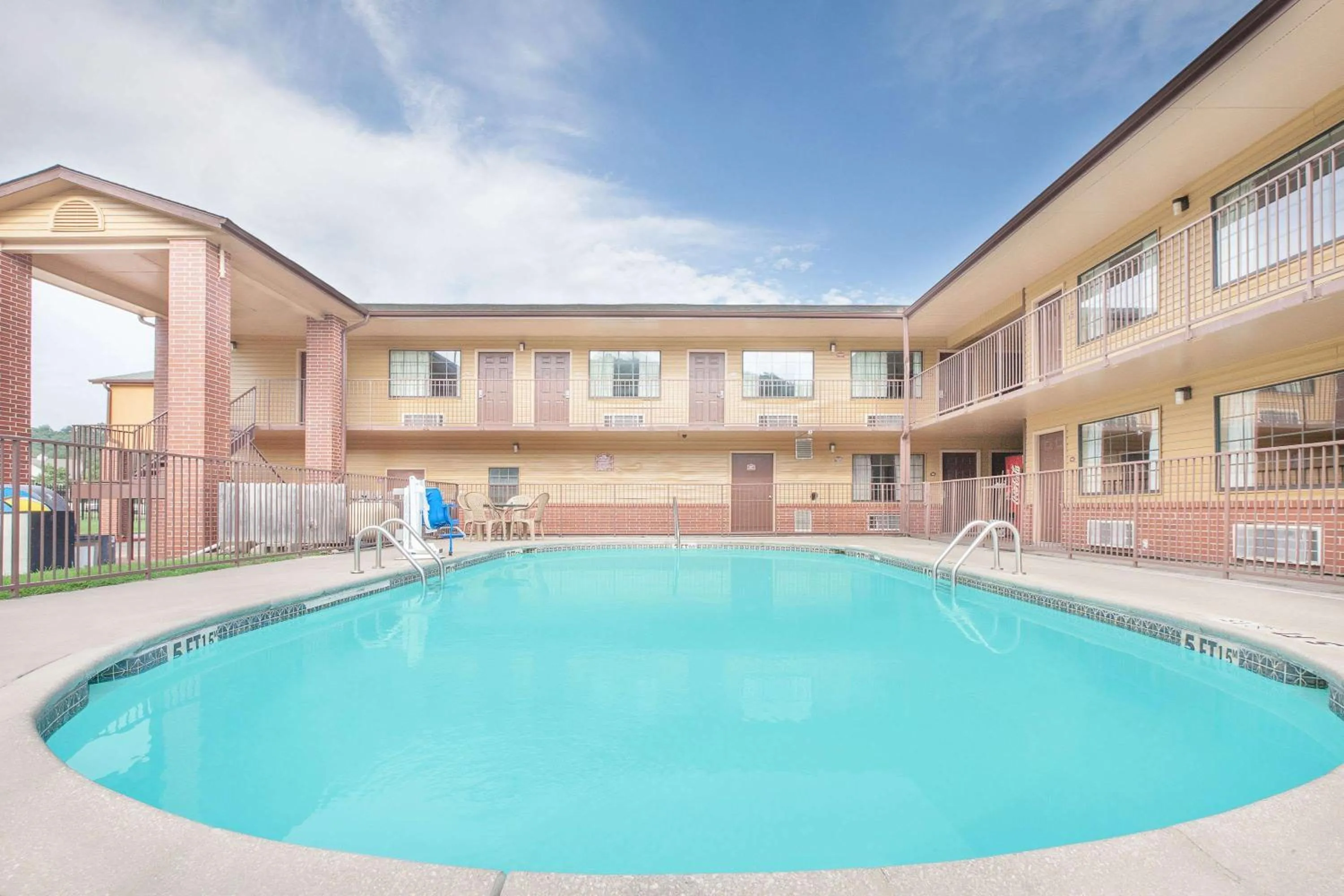 On site in Days Inn by Wyndham Fayetteville