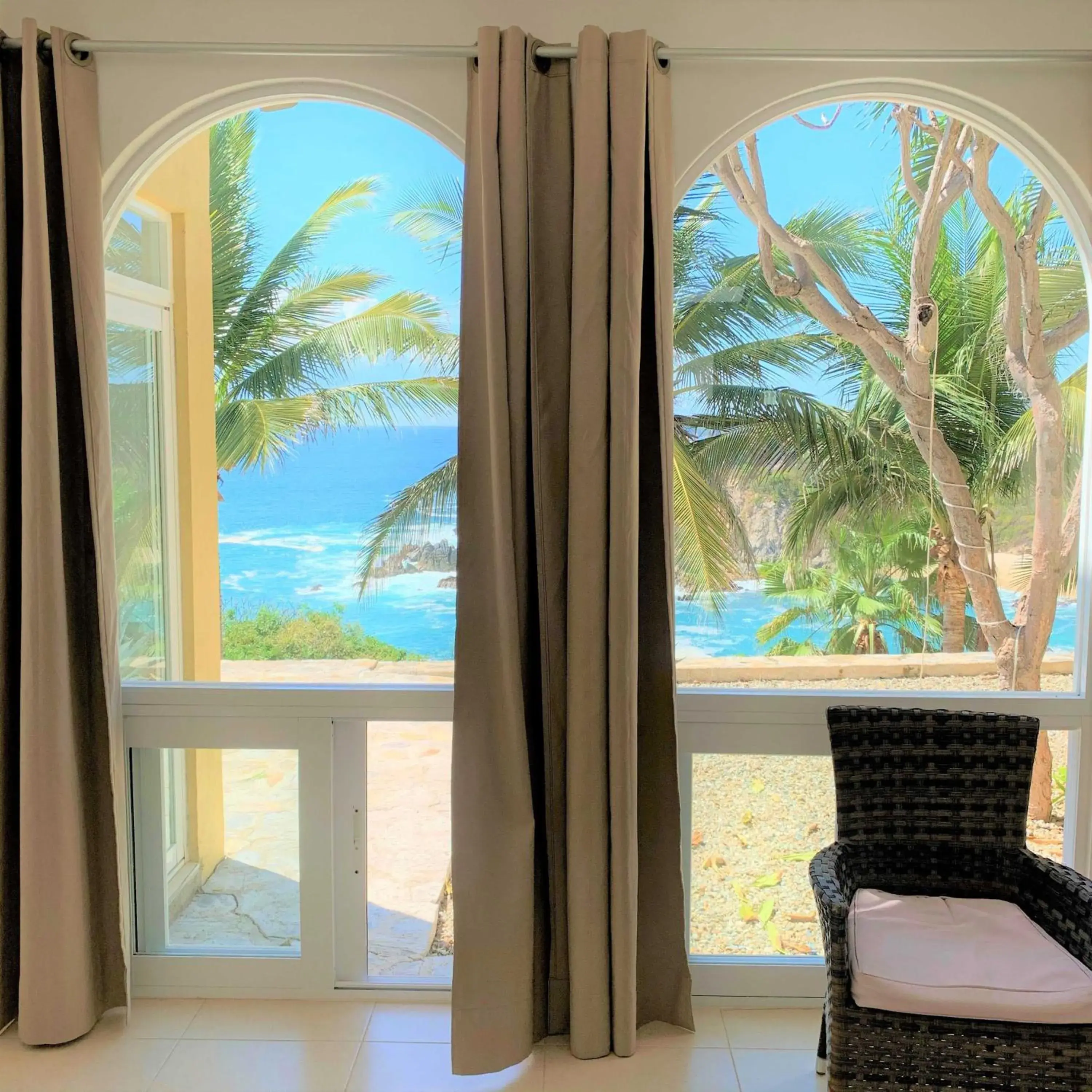 Sea view in Villas & Resort Luz de Luna Sea view in Villas & Resort Luz de Luna