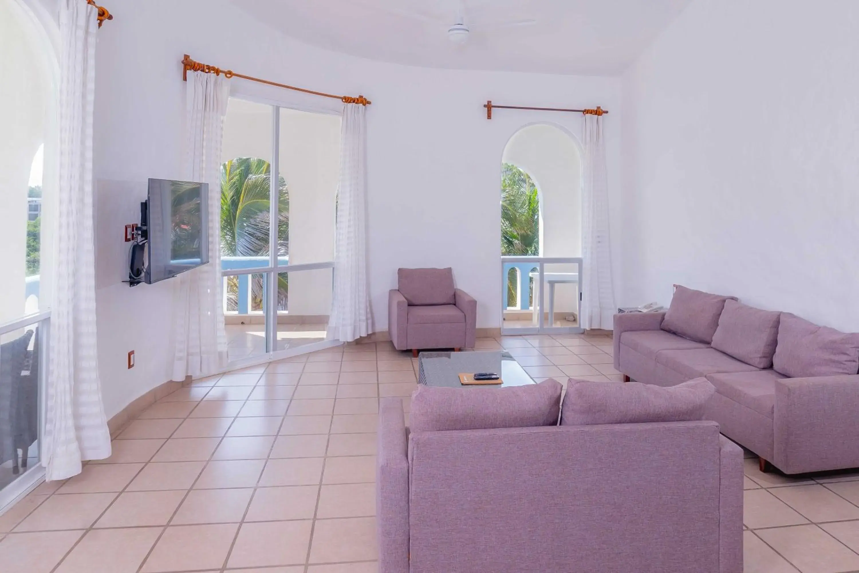 Living room in Villas & Resort Luz de Luna Living room in Villas & Resort Luz de Luna