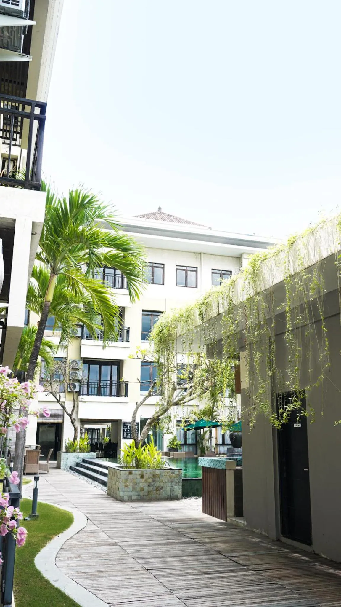 Property building in Grand Kuta Hotel and Residence